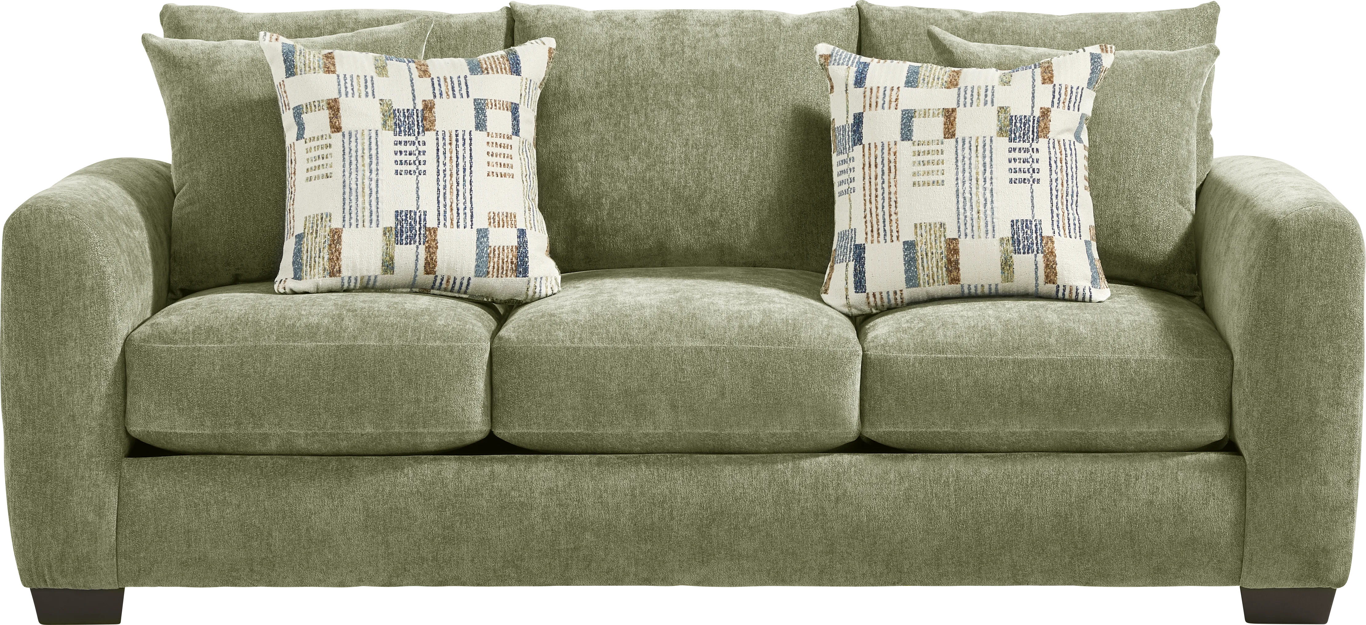 Chamberlain Green Sleeper Sofa - Thumbnail - Image 1