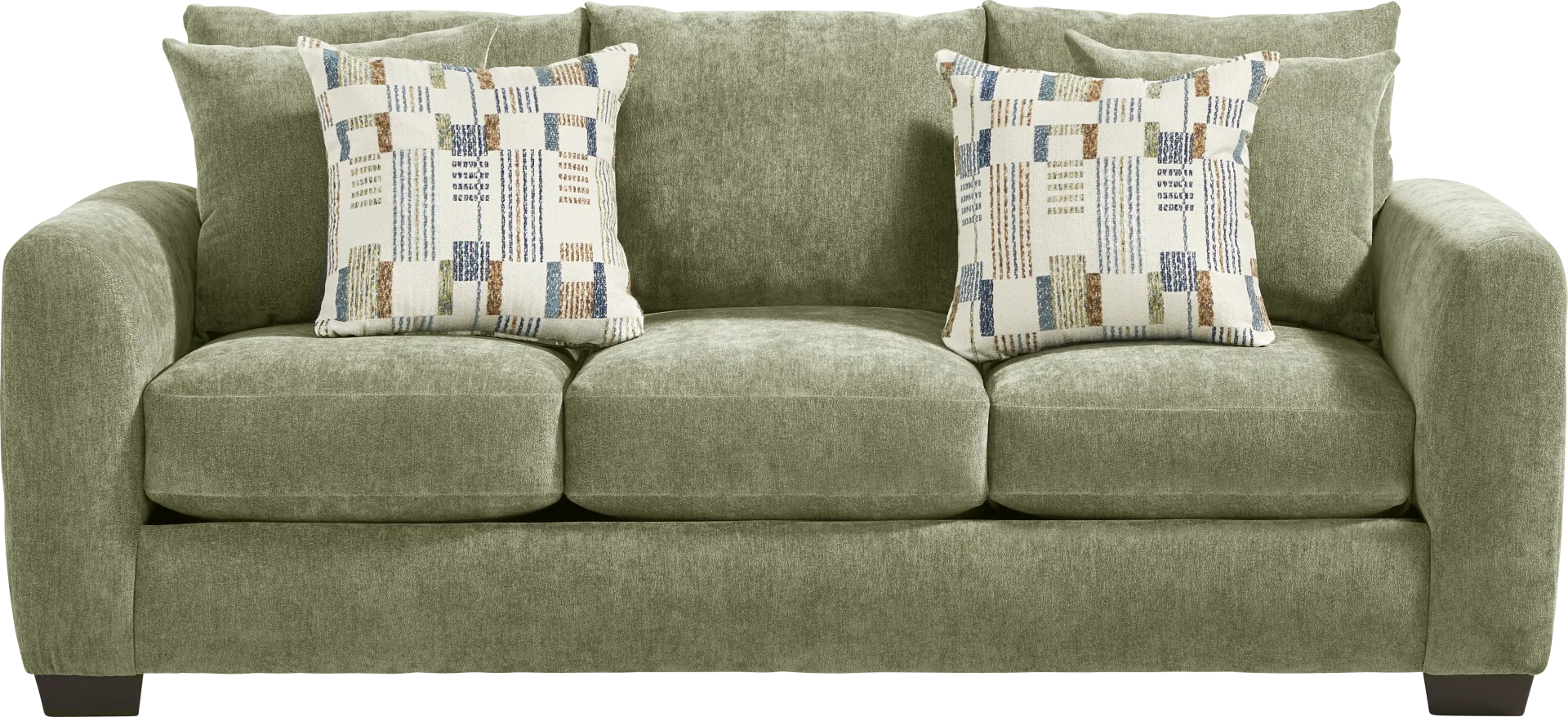Chamberlain Green Gel Foam Sleeper Sofa - Image 1