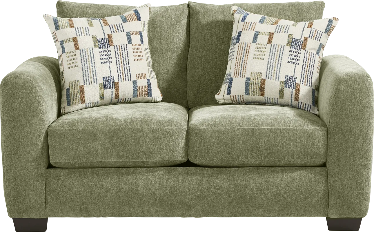 Chamberlain Green Loveseat