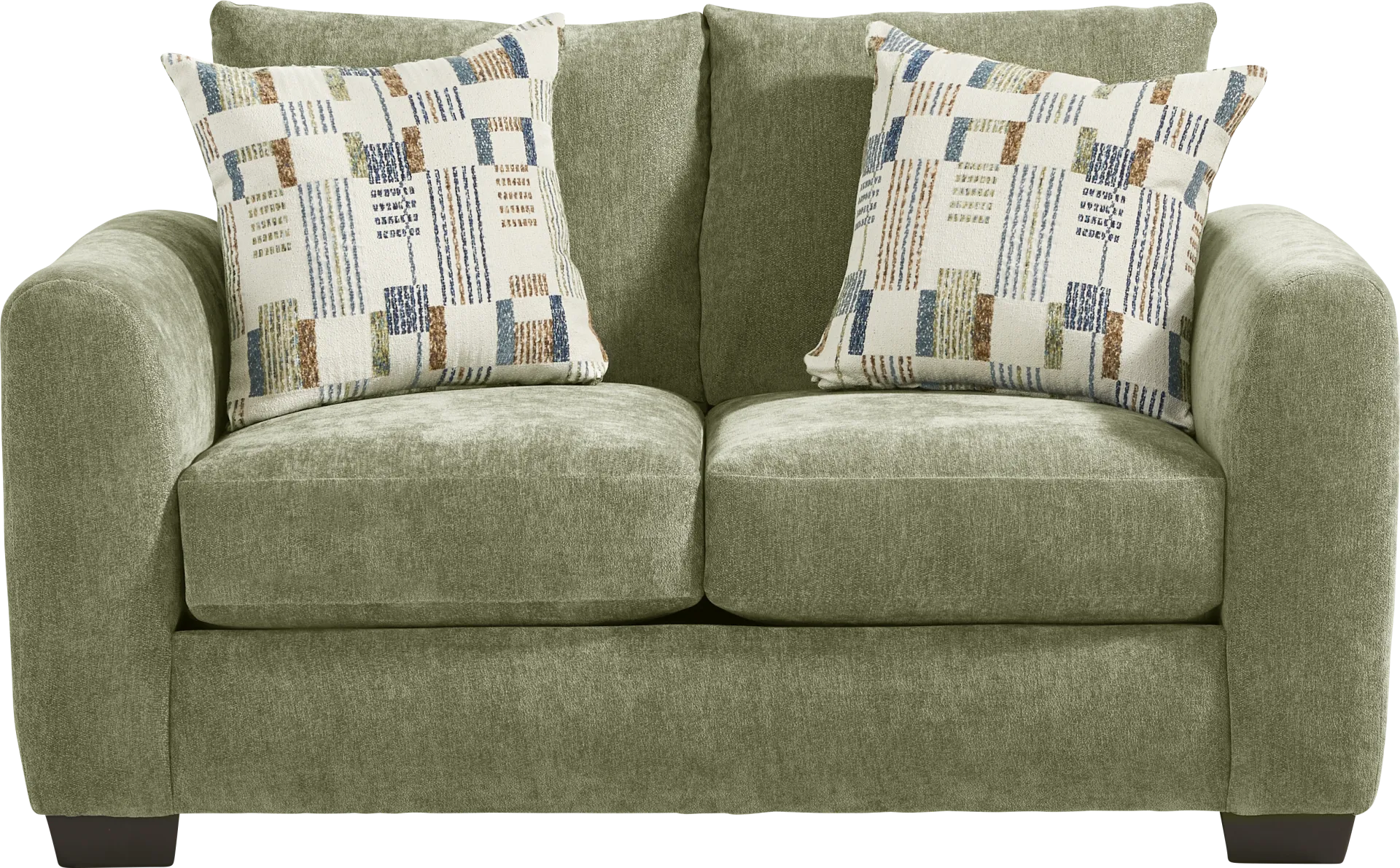 Chamberlain Green 7 Pc Living Room with Sleeper Sofa - Image 8