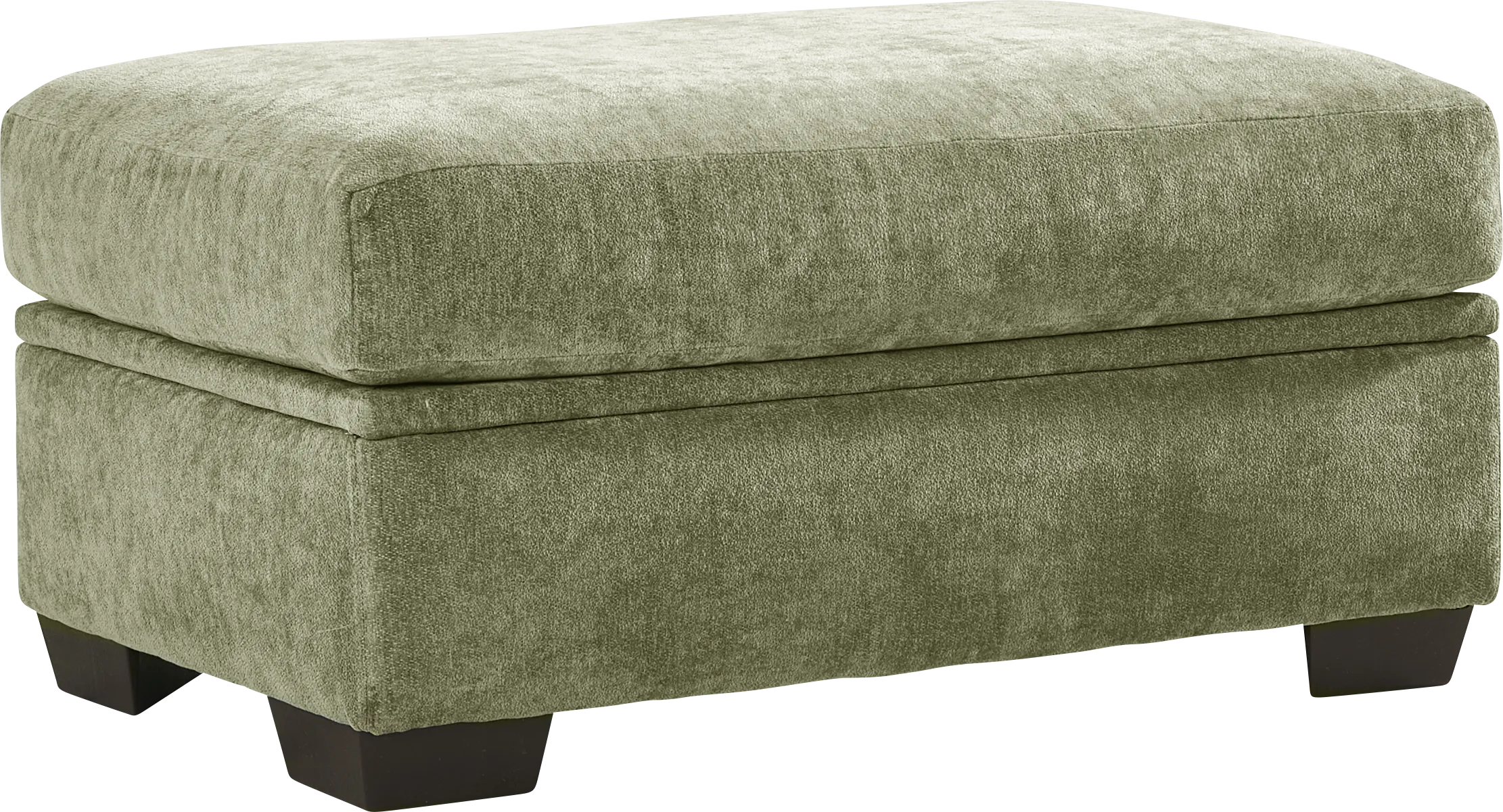 Chamberlain Green Ottoman - Thumbnail - Image 1