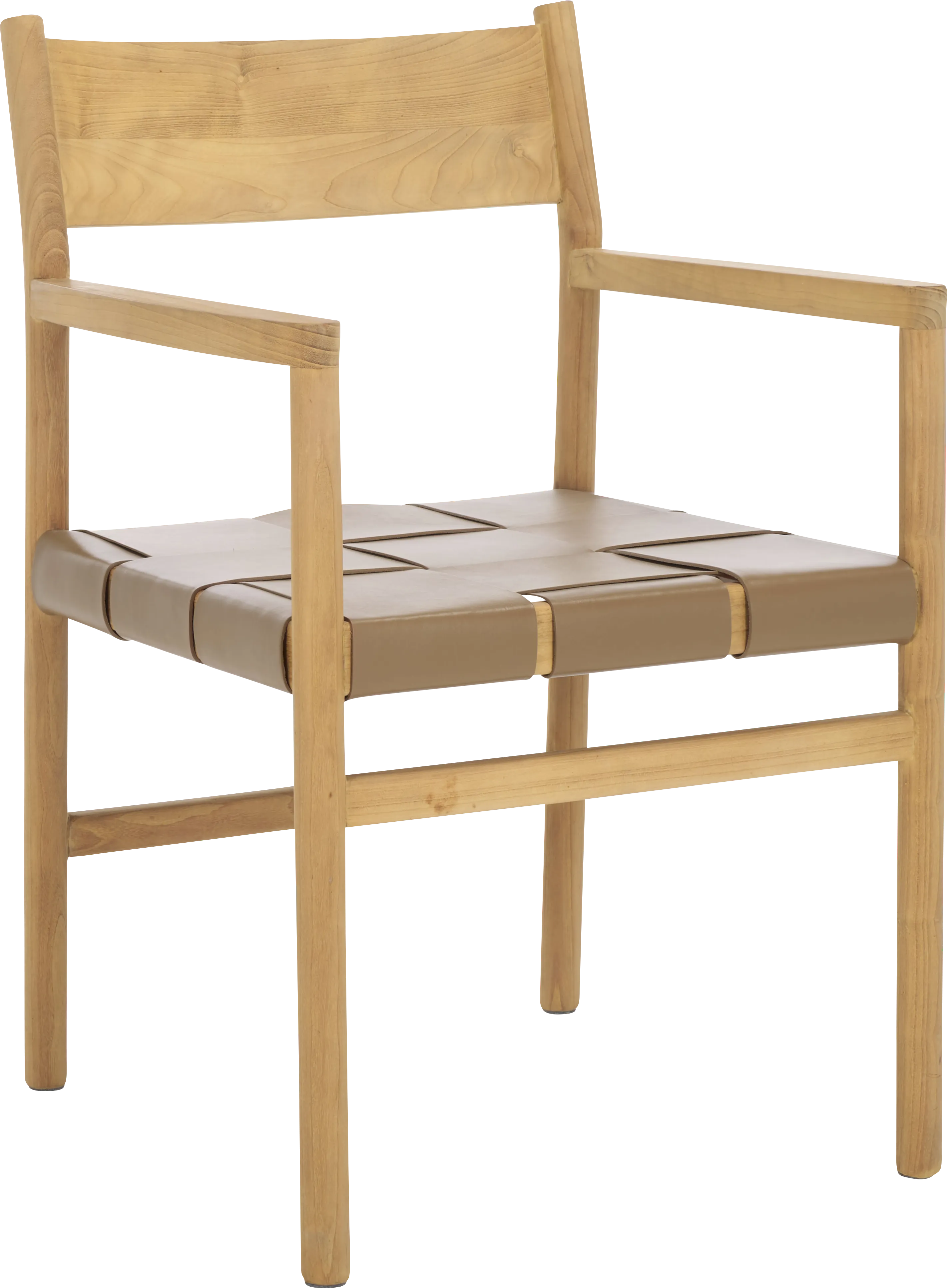 Allercam Brown Dining Chair - Thumbnail - Image 1
