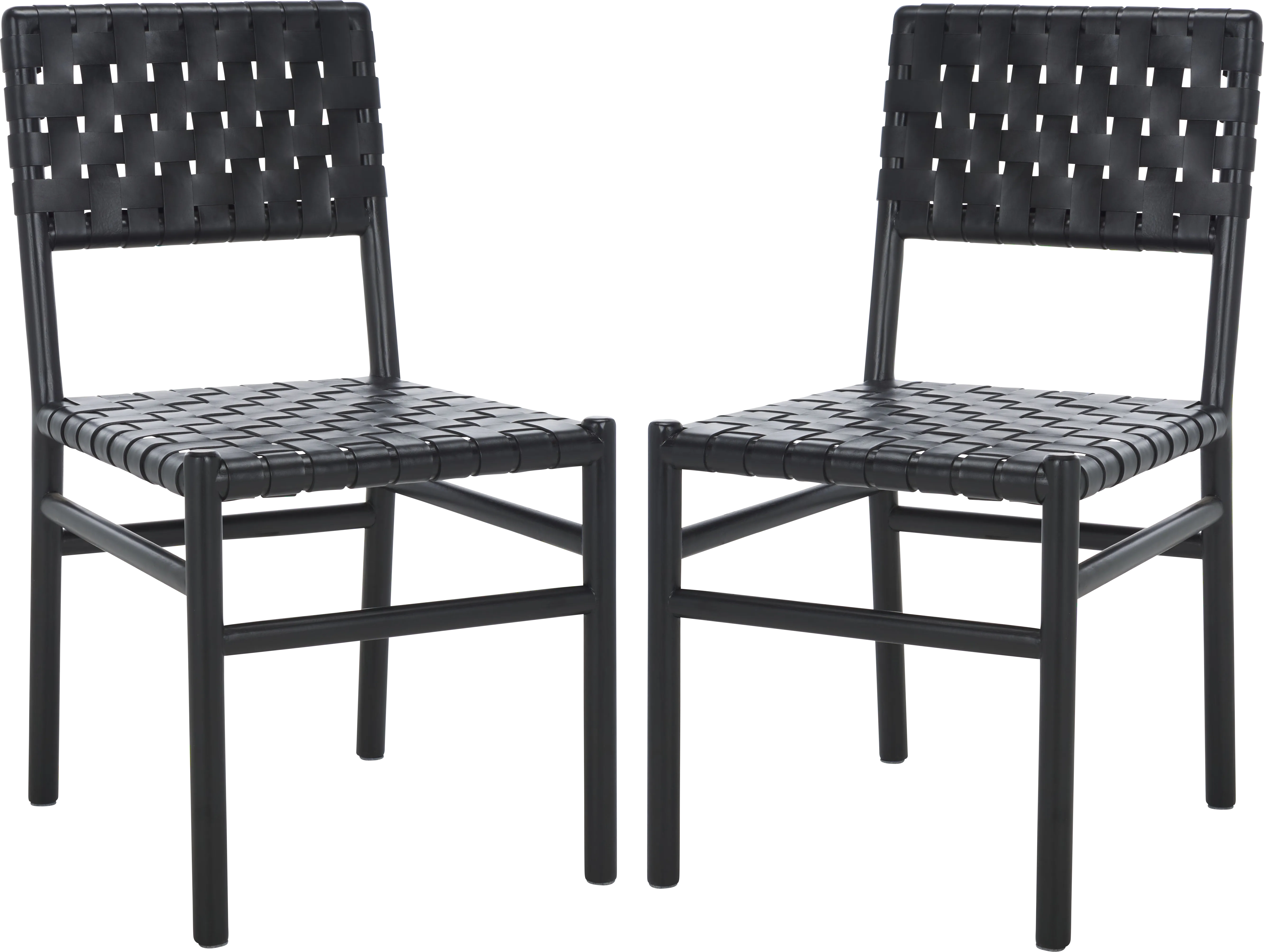 Stelbury Black Side Chairs, Set of 2
