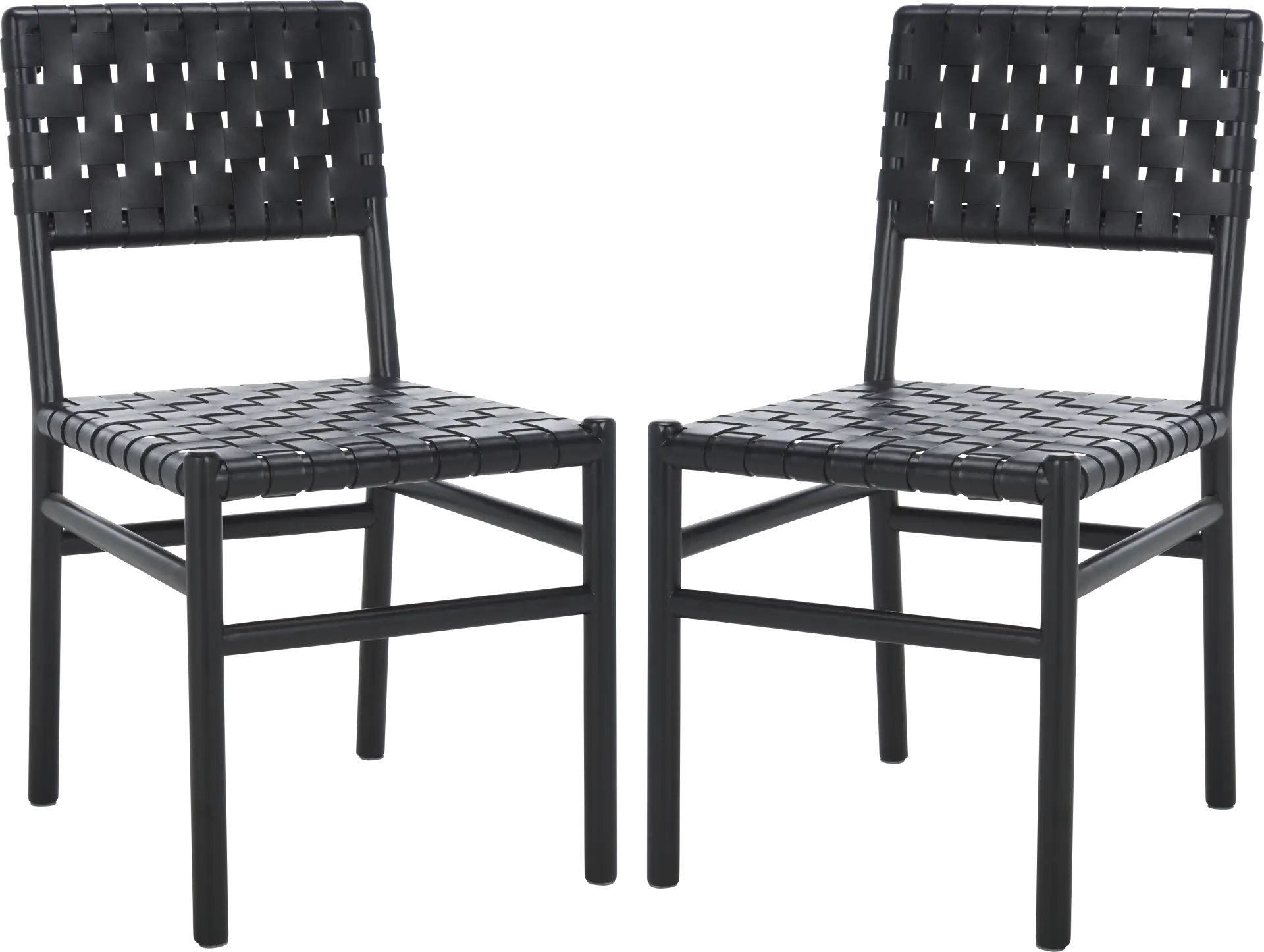 Stelbury Black Side Chairs, Set of 2