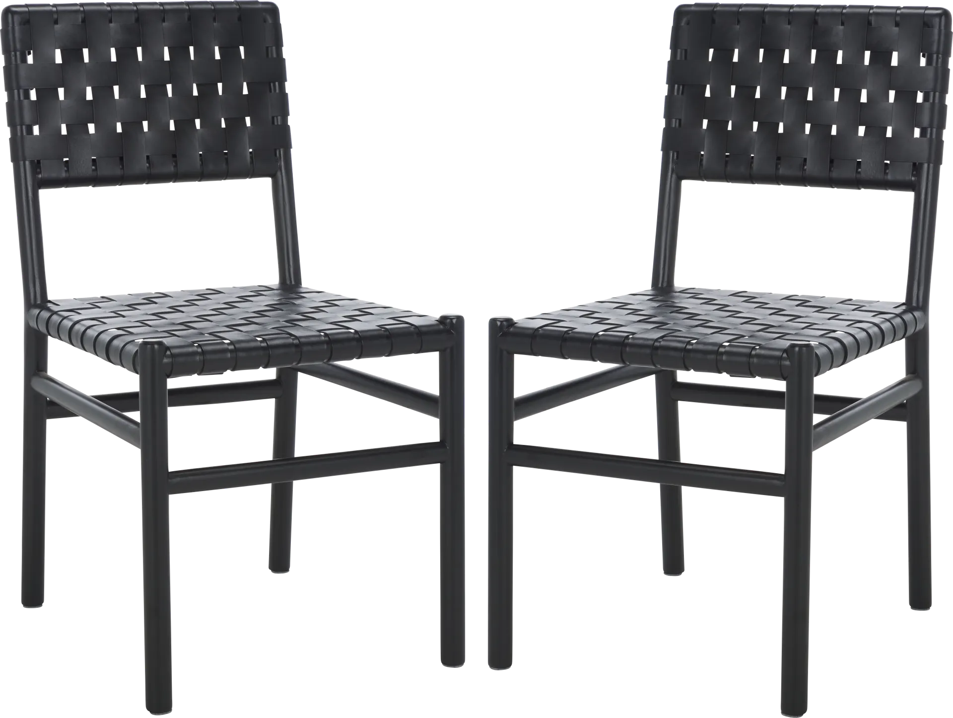 Stelbury Black Side Chairs, Set of 2 - Image 1