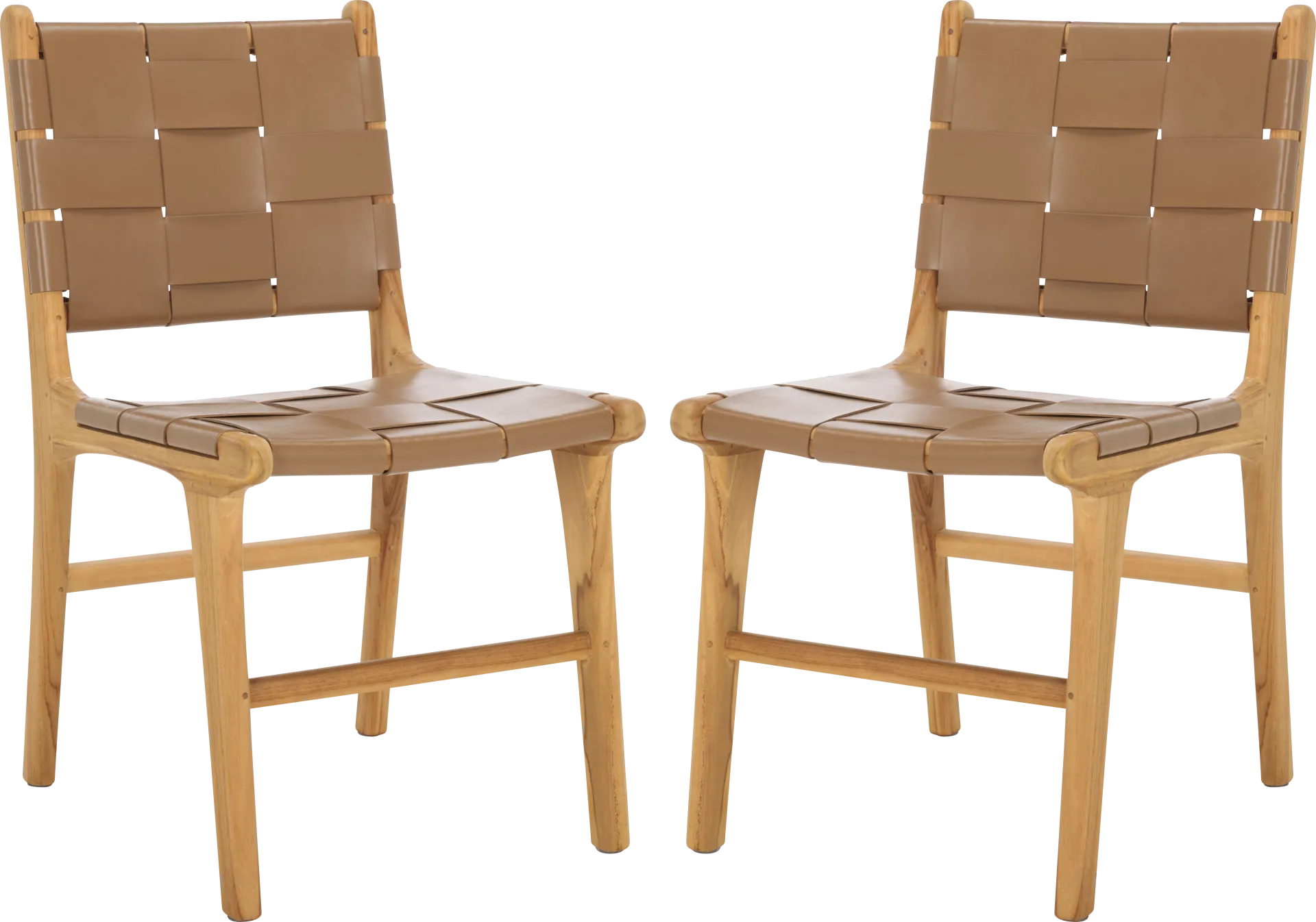 Givernola Brown Side Chairs, Set of 2 - Image 1