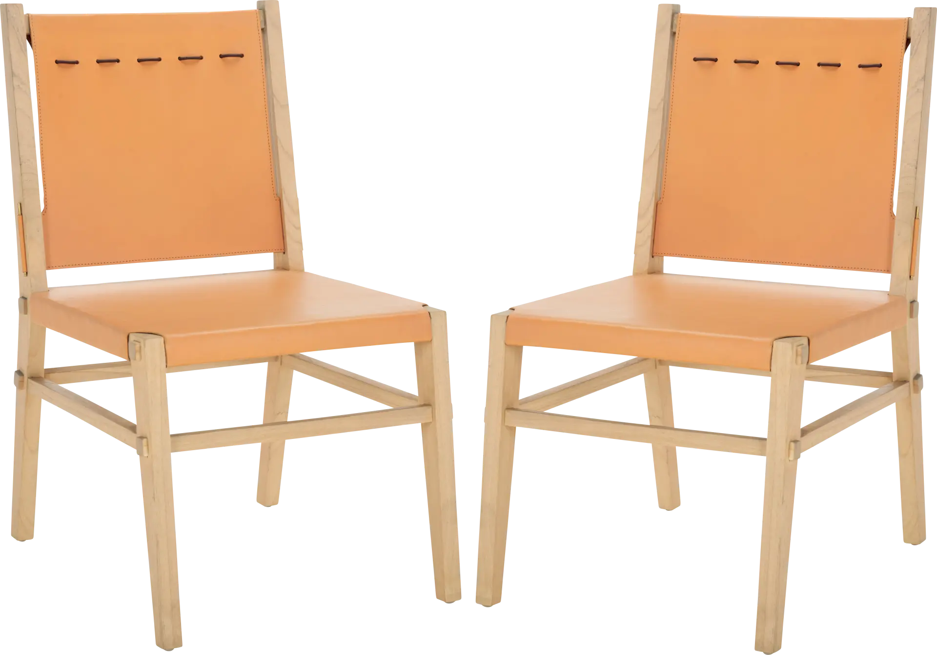 Stetsen Tan Side Chairs, Set of 2