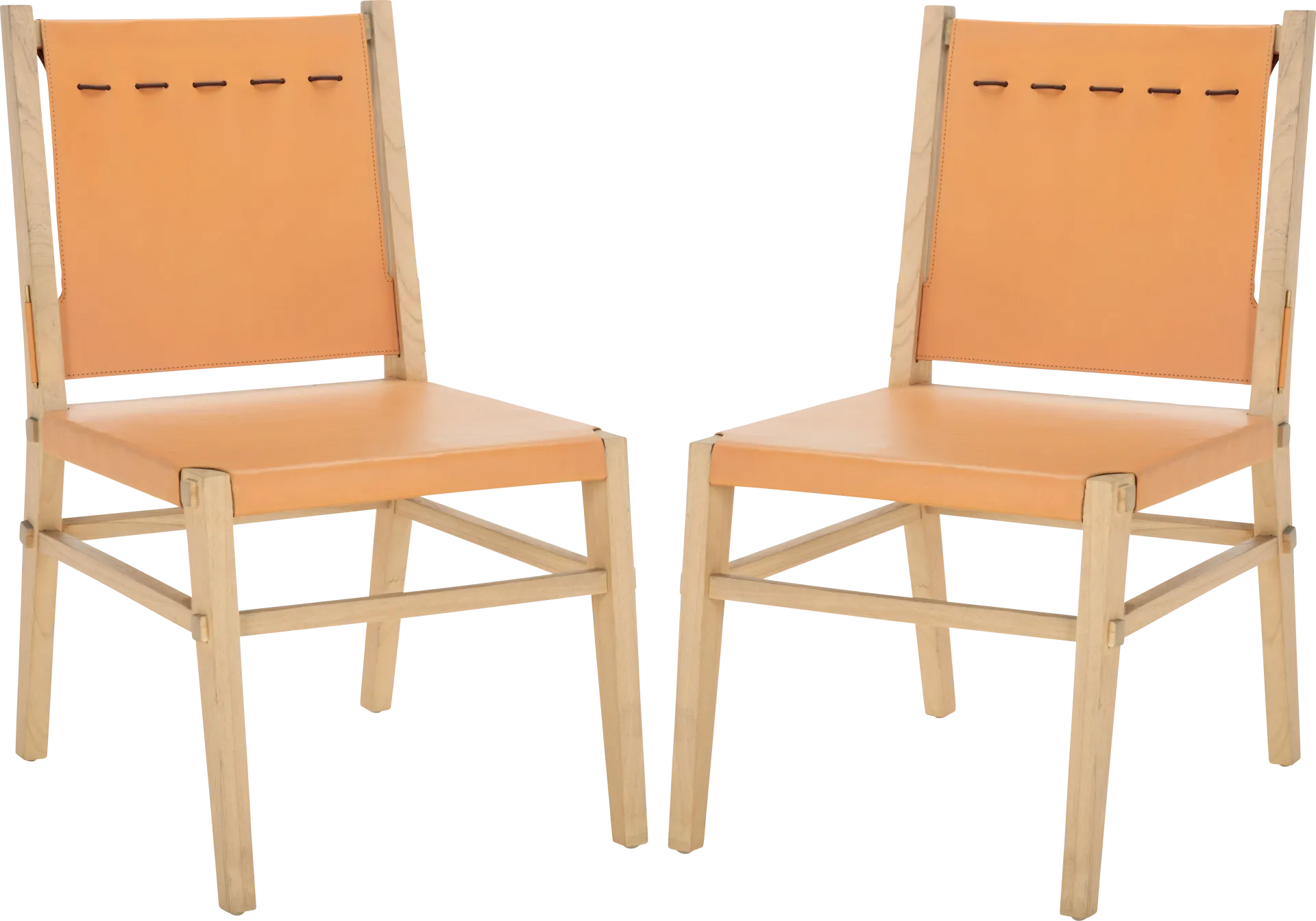 Stetsen Tan Side Chairs, Set of 2 - Image 1