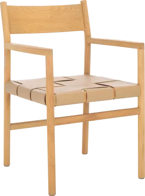 Allercam Natural/Tan Dining Chair