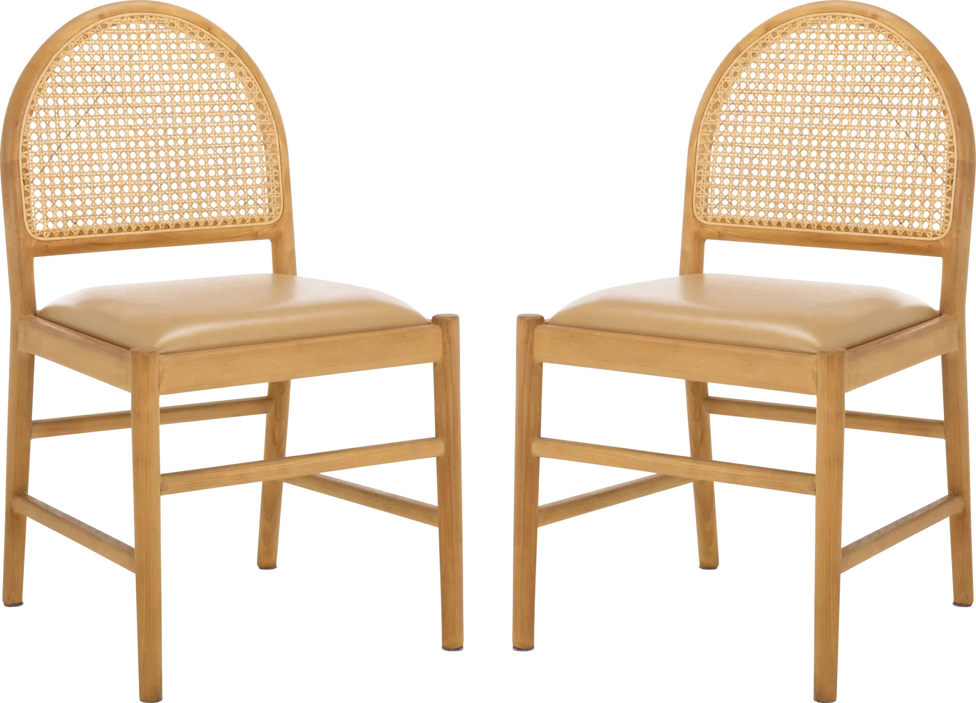 Laacad Tan Side Chairs, Set of 2
