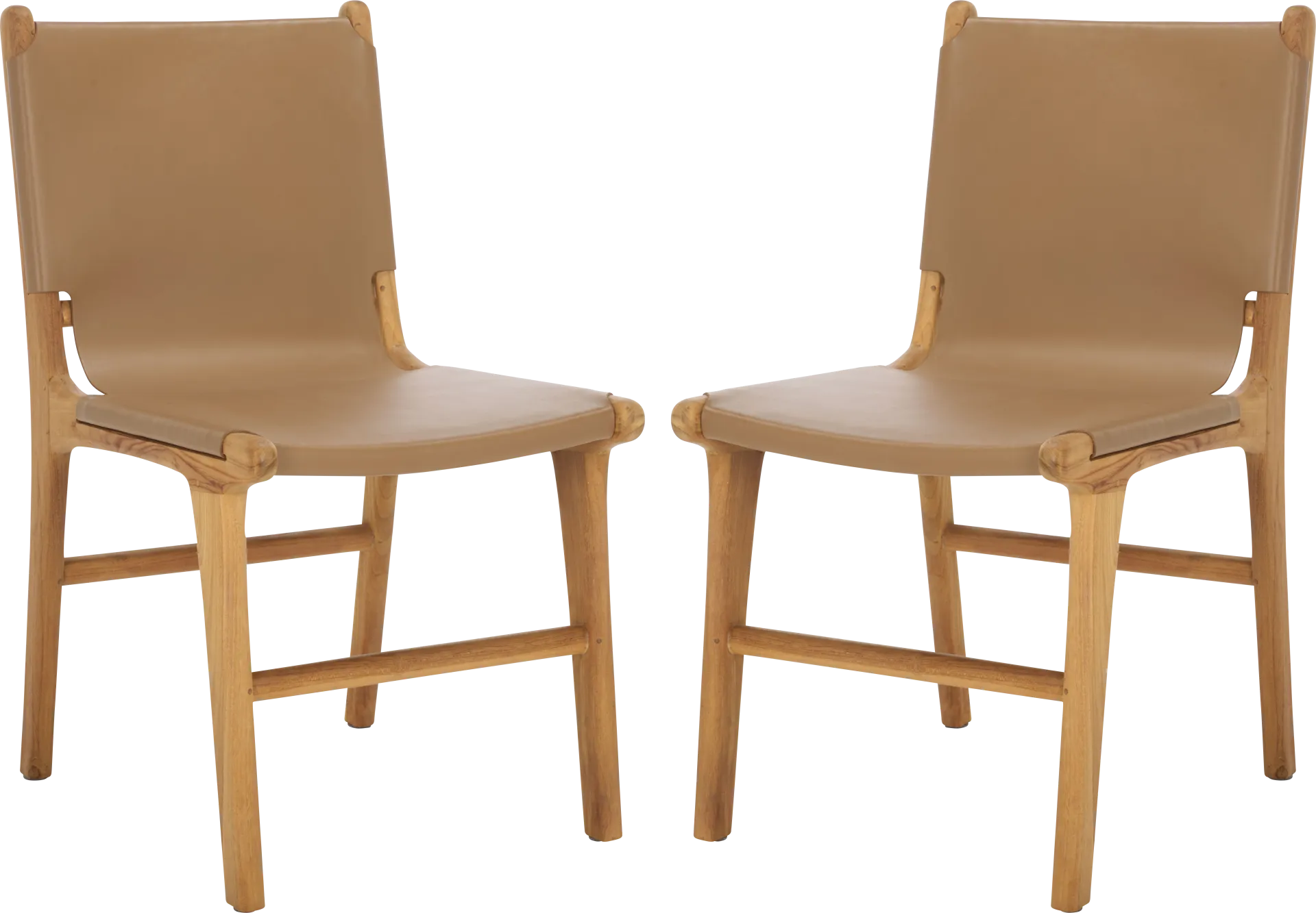 Sunlants Natural Side Chairs, Set of 2 - Image 1