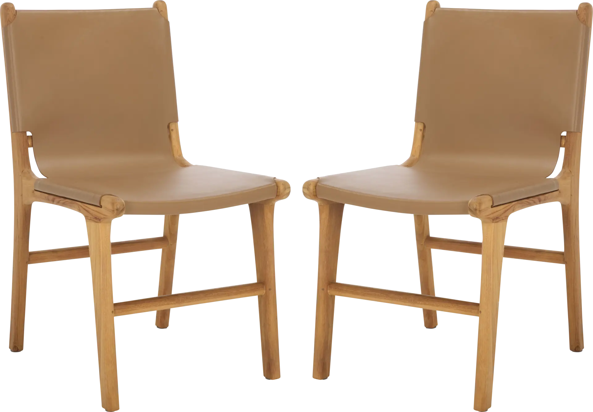 Sunlants Natural Side Chairs, Set of 2
