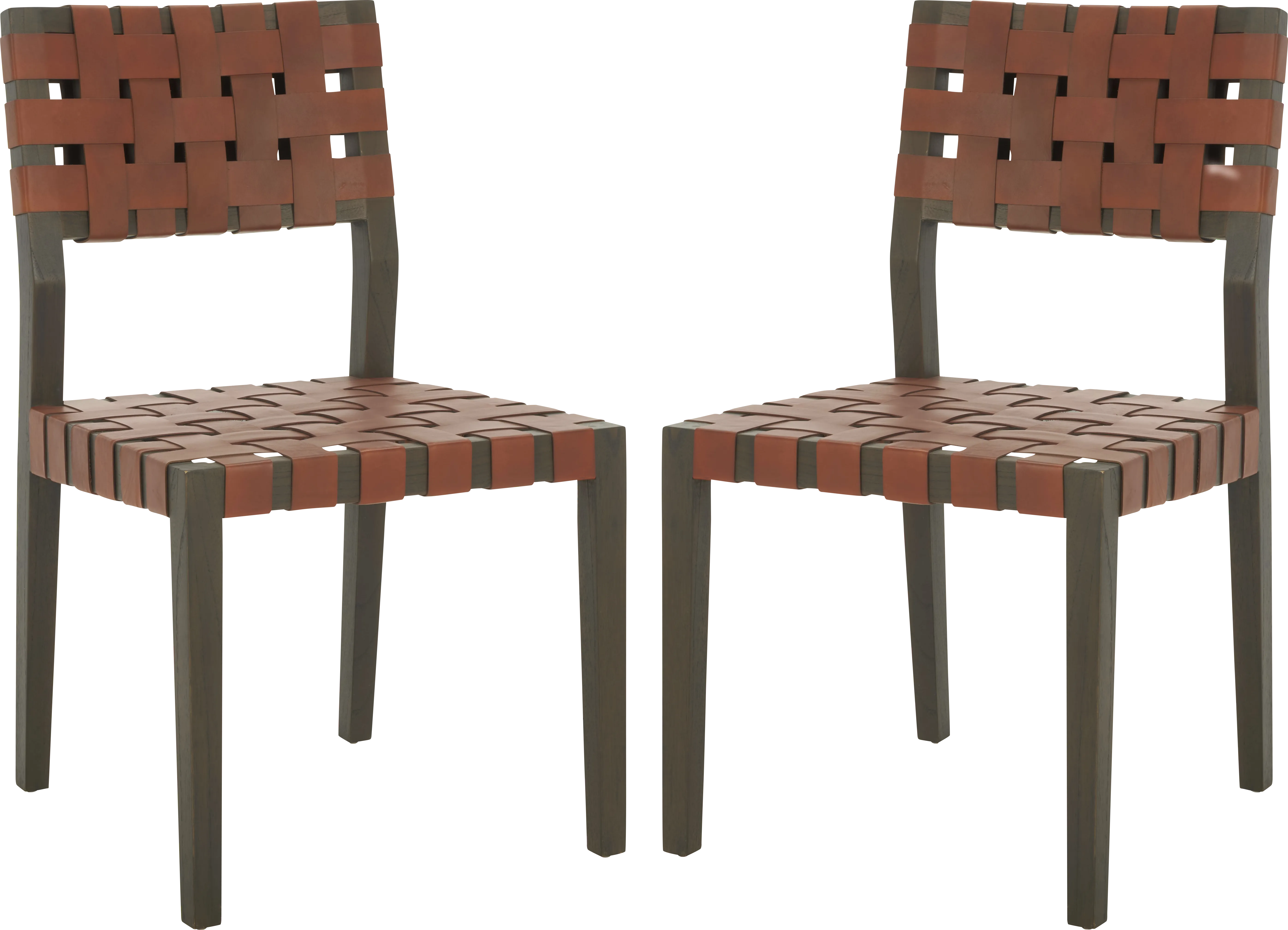 Broader Brown Side Chairs, Set of 2