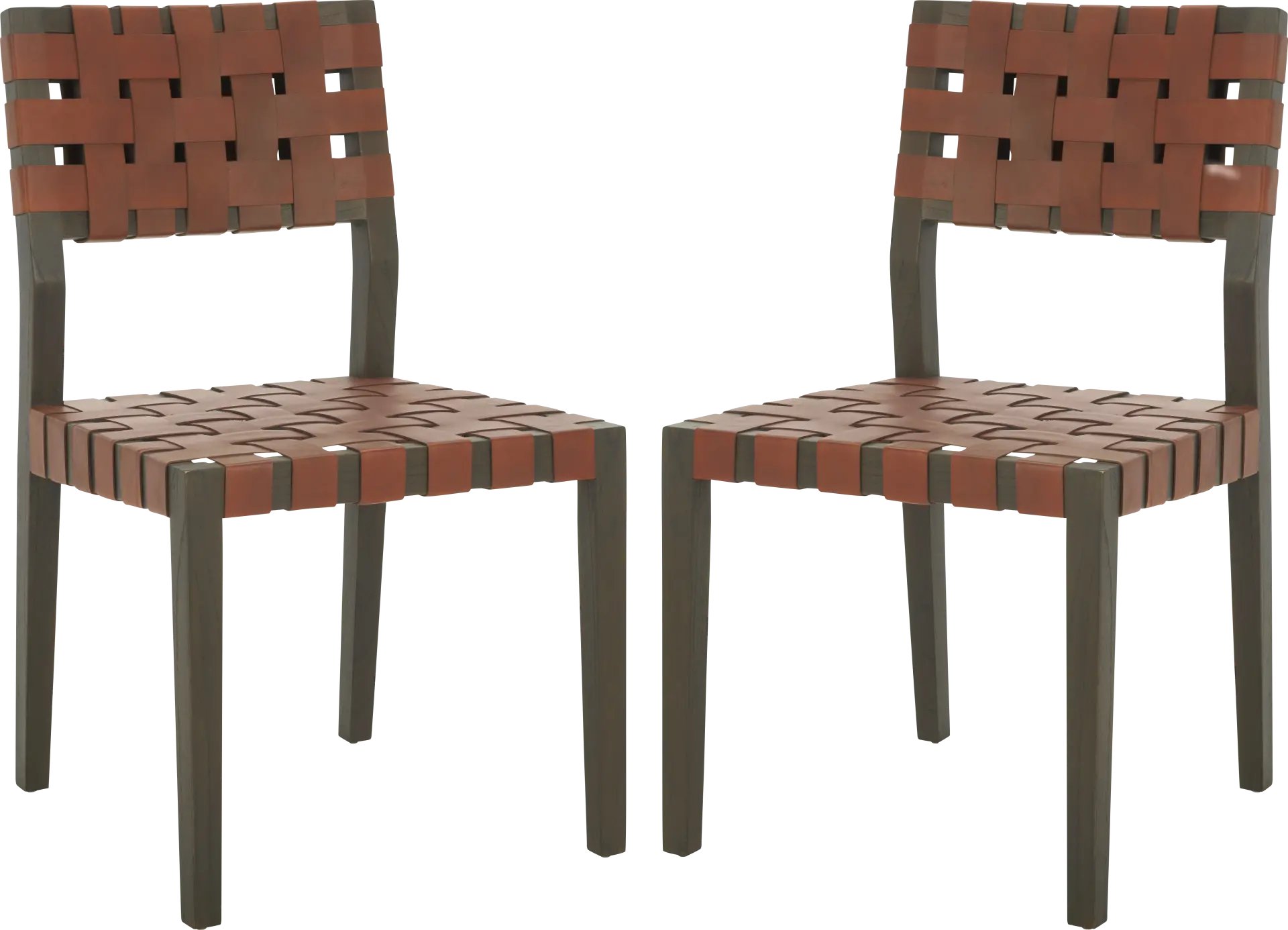 Broader Brown Side Chairs, Set of 2