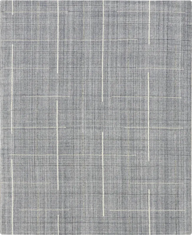 Lattice Mist Denim 9'9 x 13'9 Rug