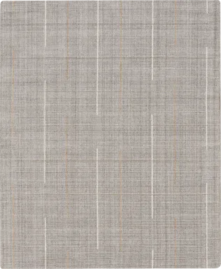 Lattice Mist Gray 7'9 x 9'9 Rug