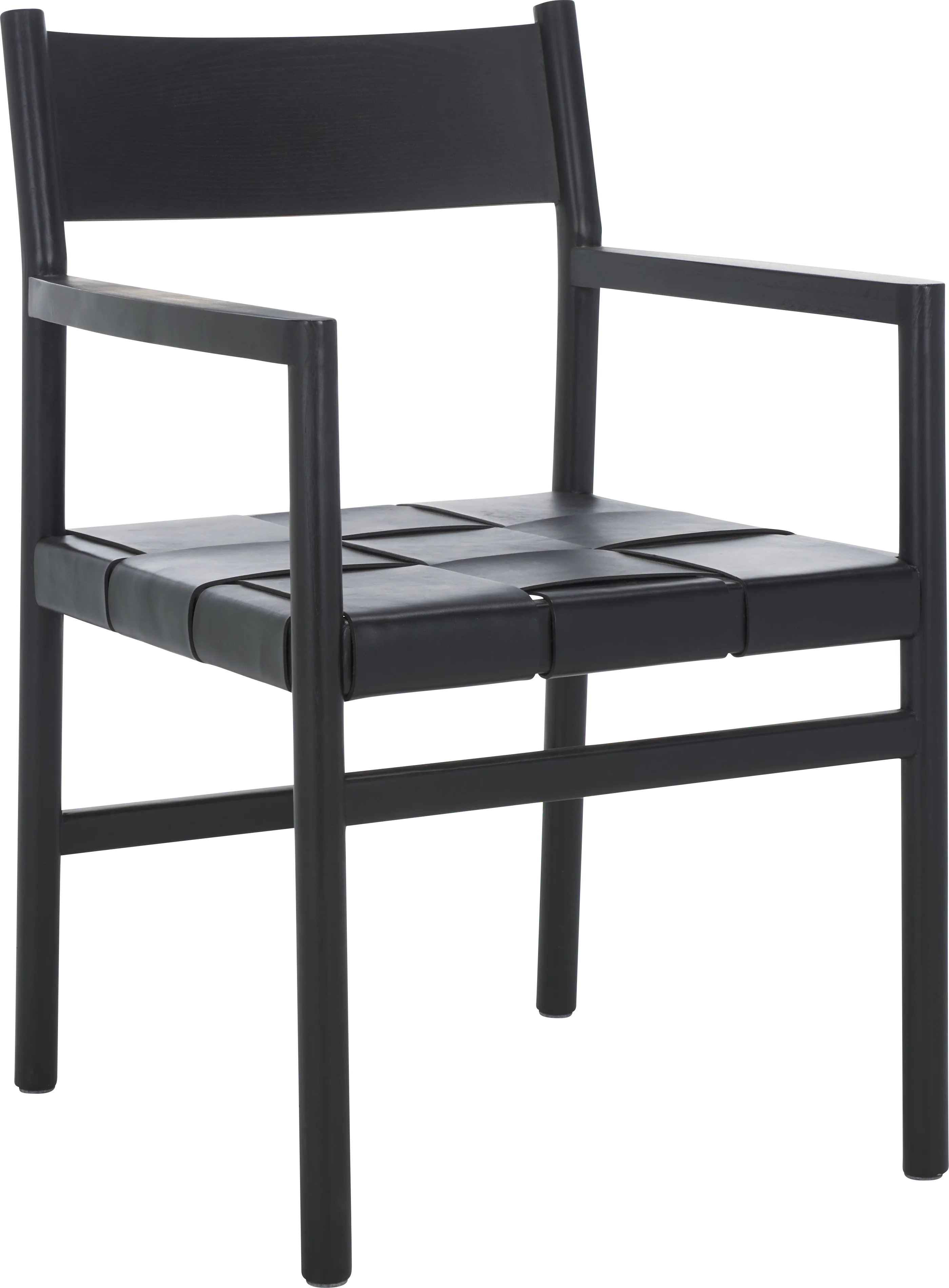 Allercam Black Dining Chair - Thumbnail - Image 1