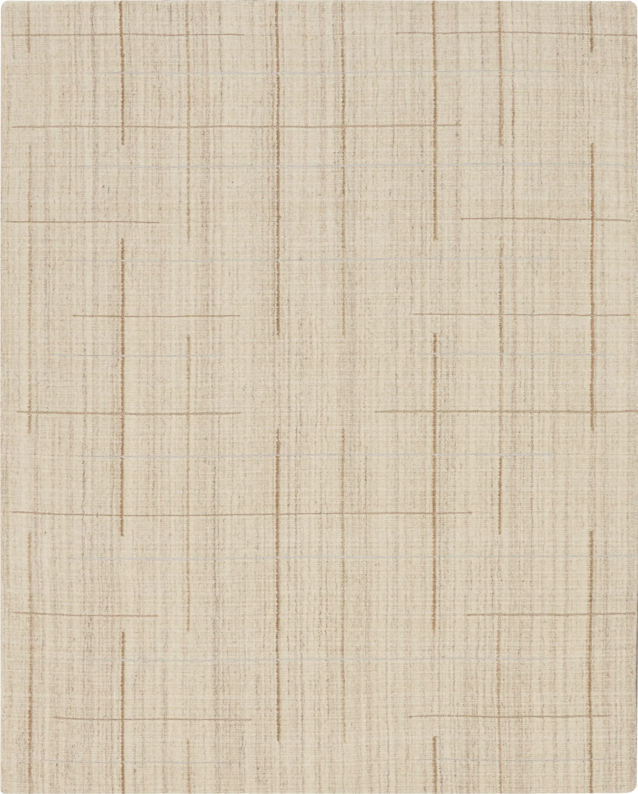 Lattice Mist Natural 7'9 x 9'9 Rug - Thumbnail - Image 1