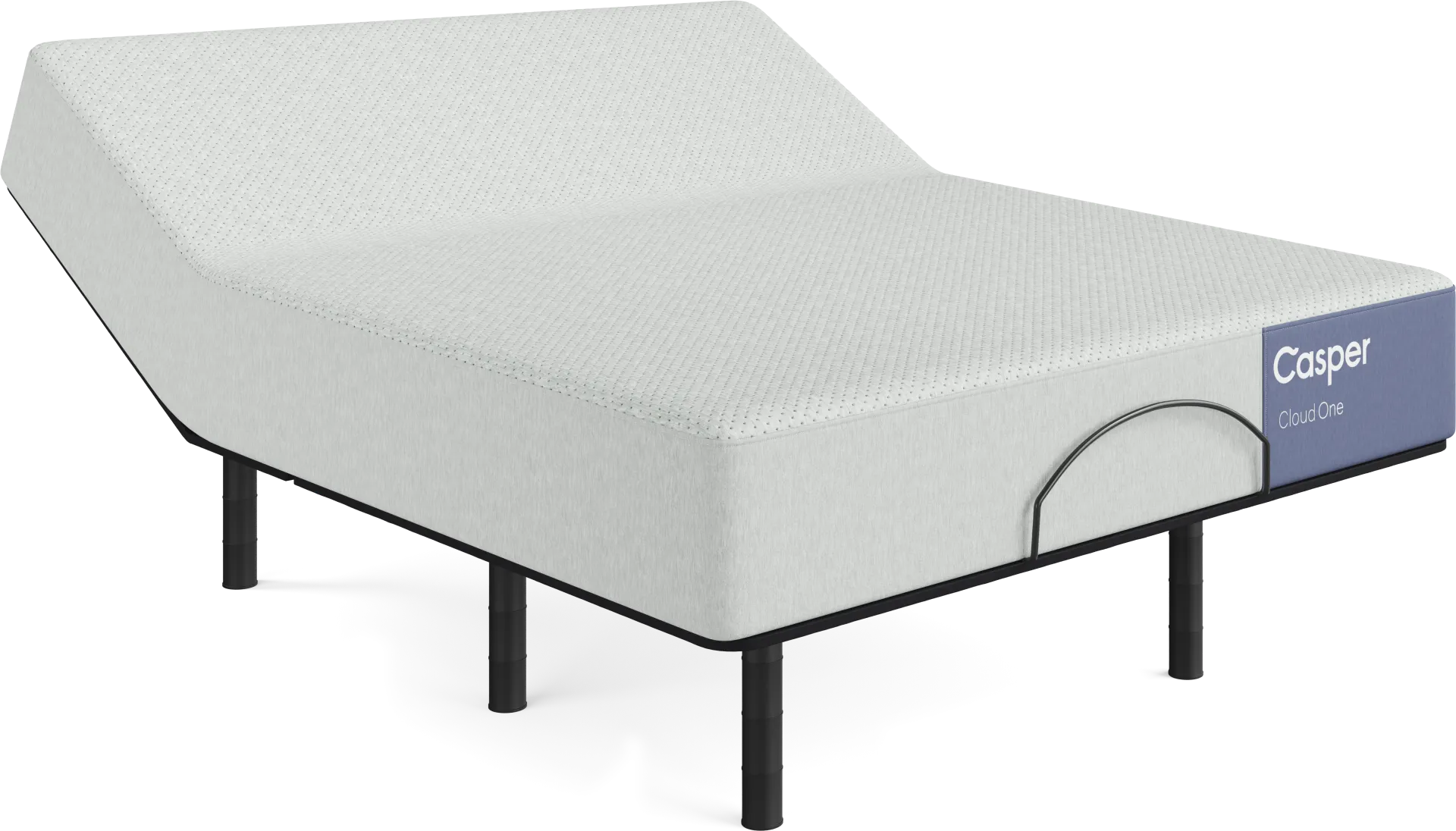 Casper Cloud One Queen Mattress with Head Up Only Base - Image 1