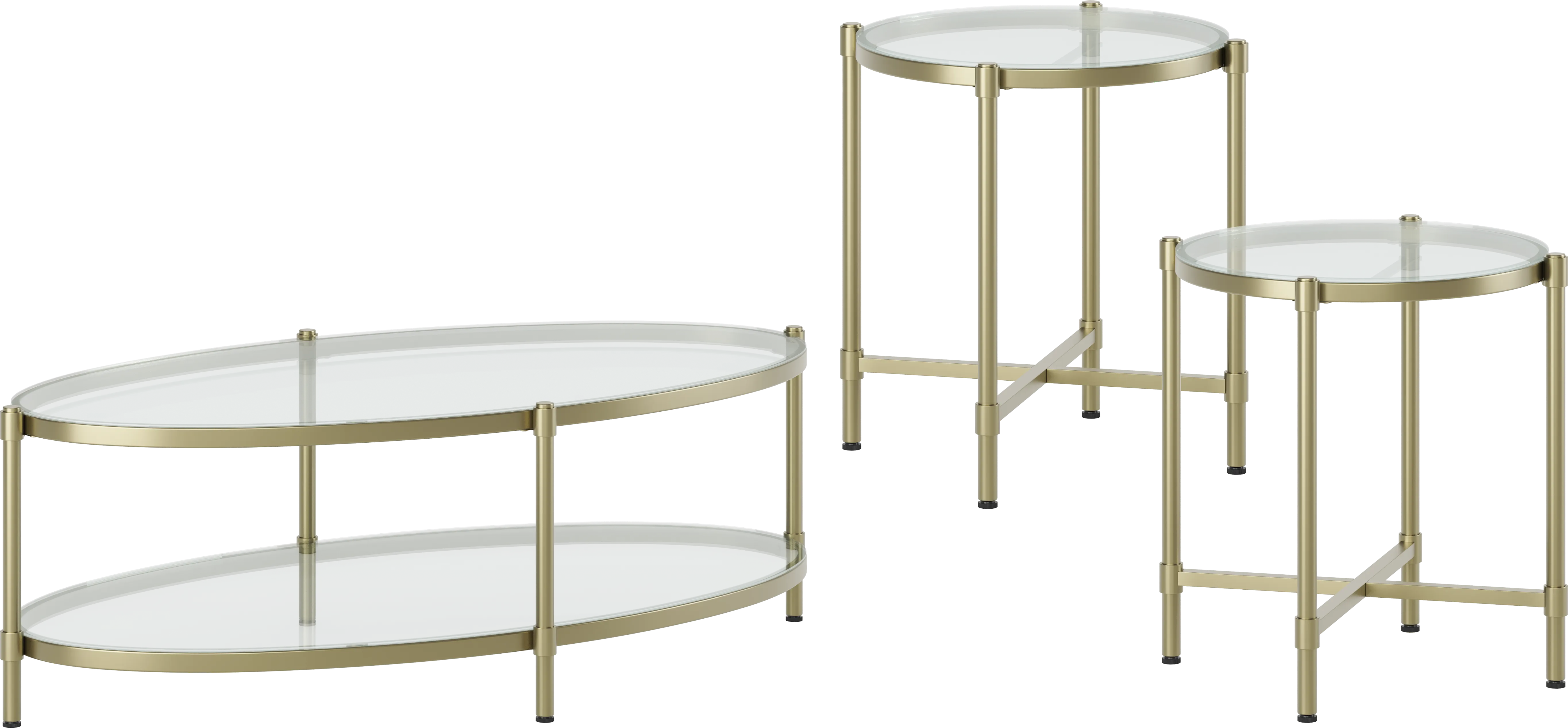 Twin Falls Ivory 7 Pc Living Room - Thumbnail - Image 9