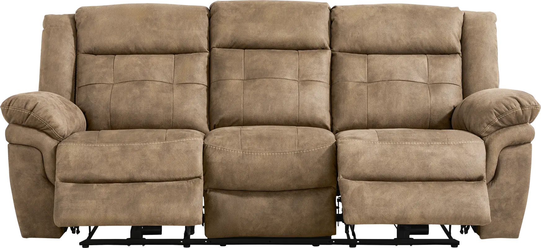 Hartford Brown Power Reclining Sofa