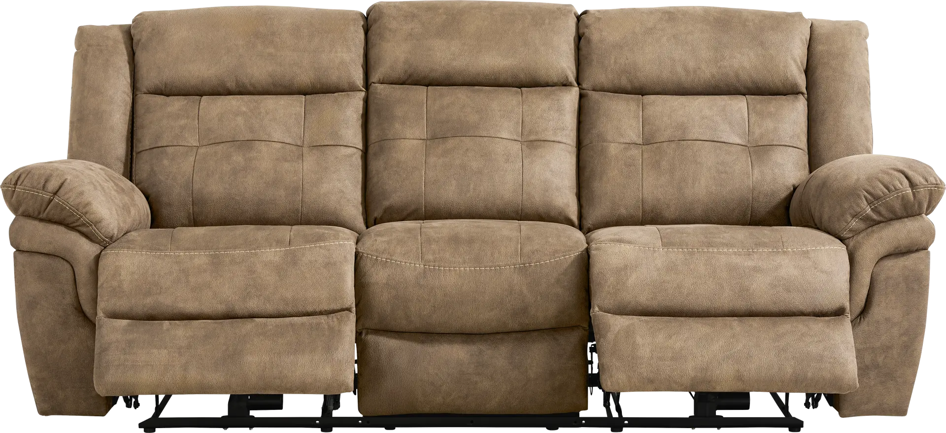 Hartford Brown Power Reclining Sofa