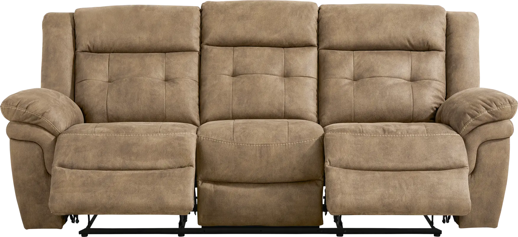 Hartford Brown Reclining Sofa