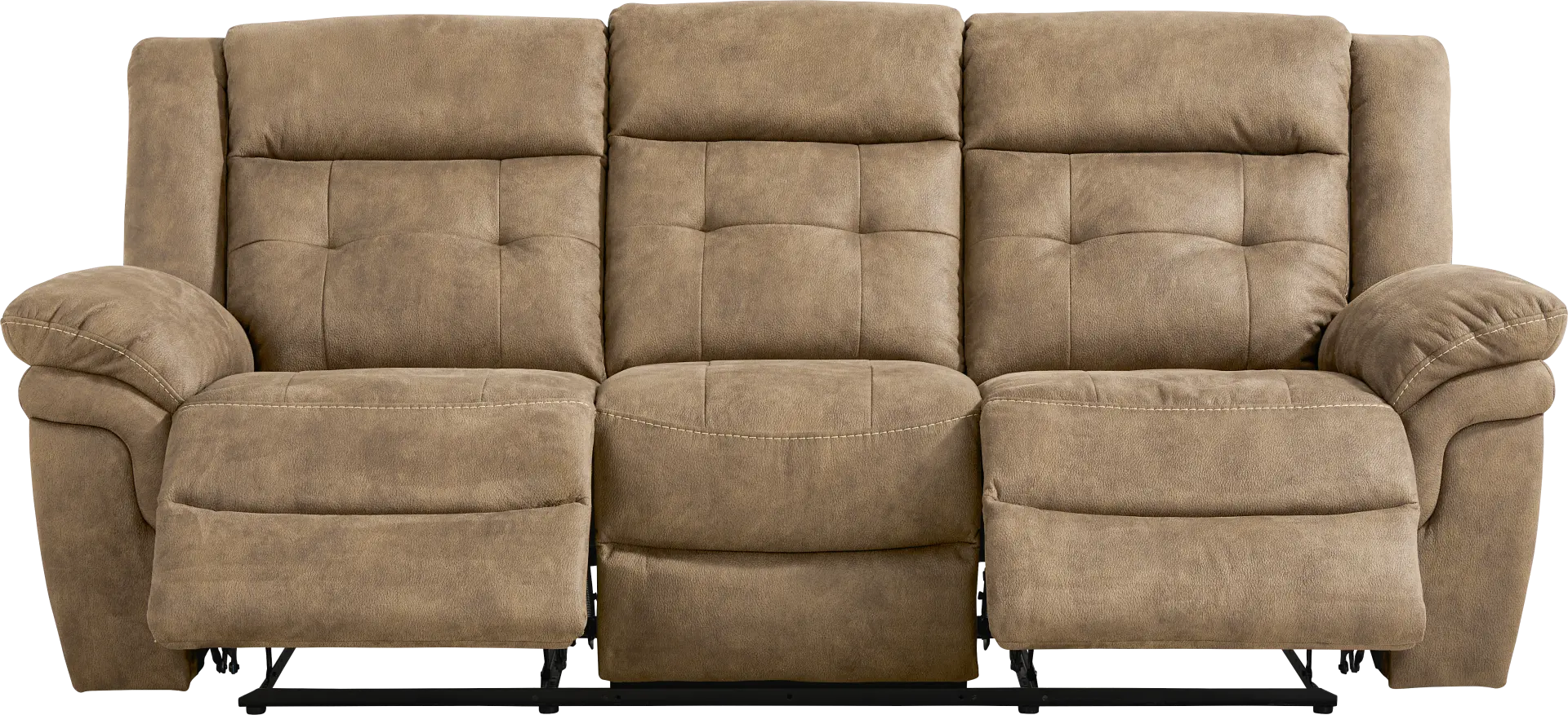 Hartford Brown Reclining Sofa
