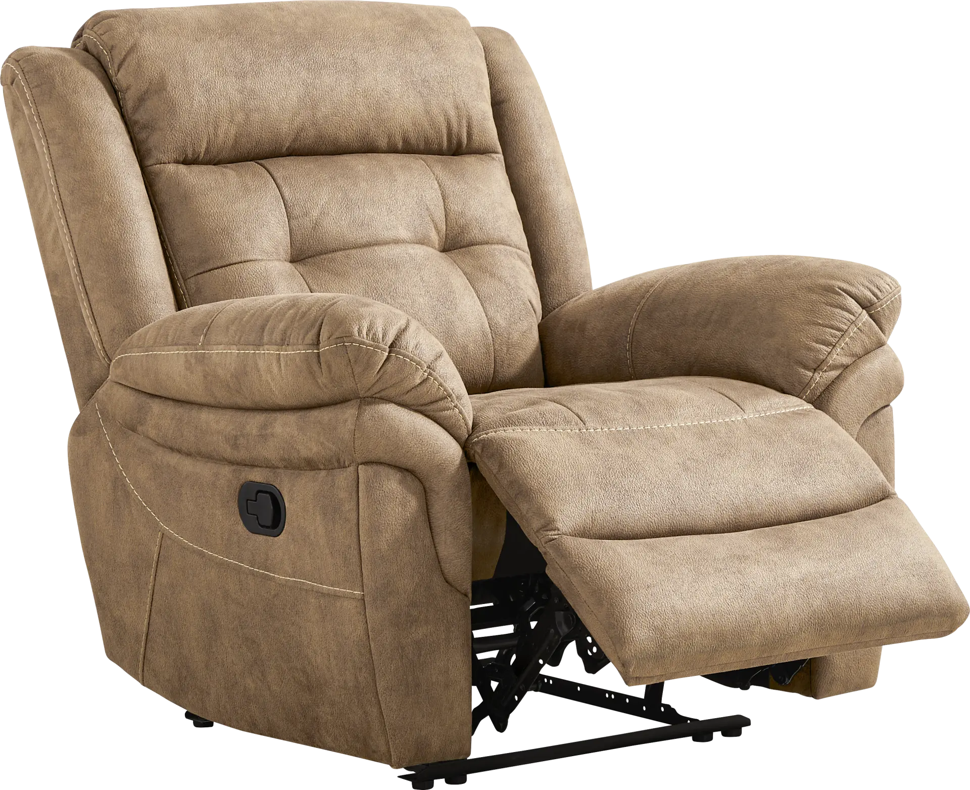Hartford Brown Glider Recliner