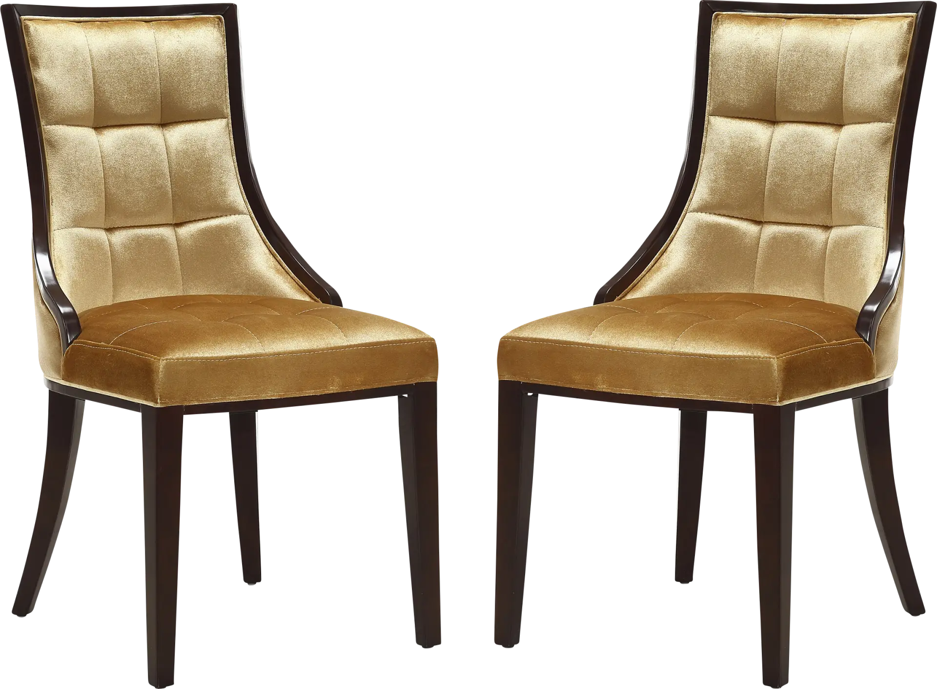 Cahabay Gold Side Chair, Set of 2