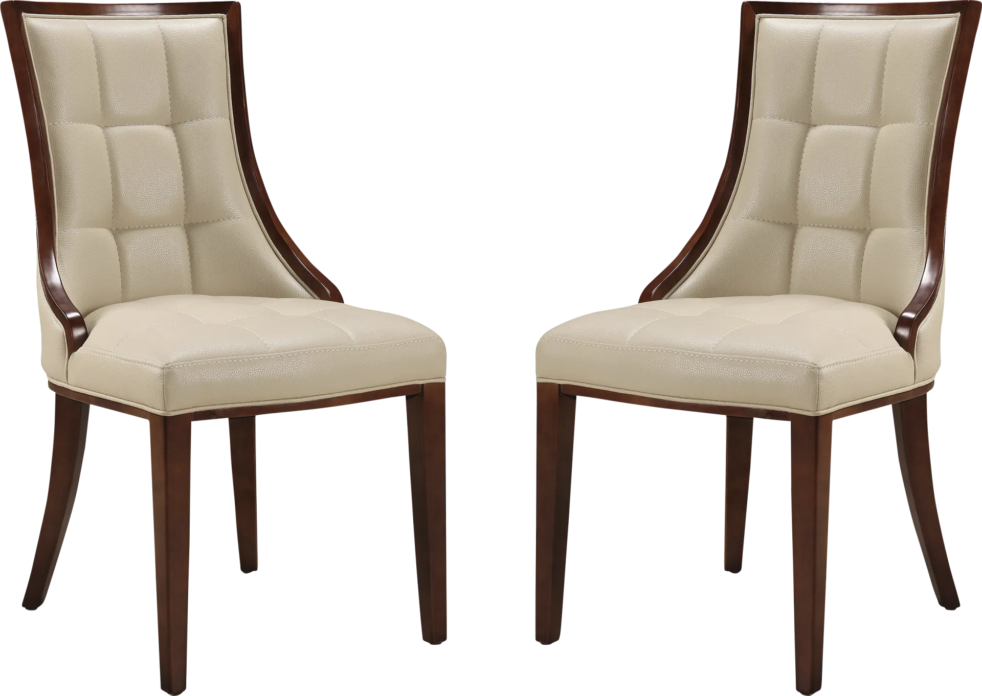 Cahabay Cream Side Chair, Set of 2 - Image 1