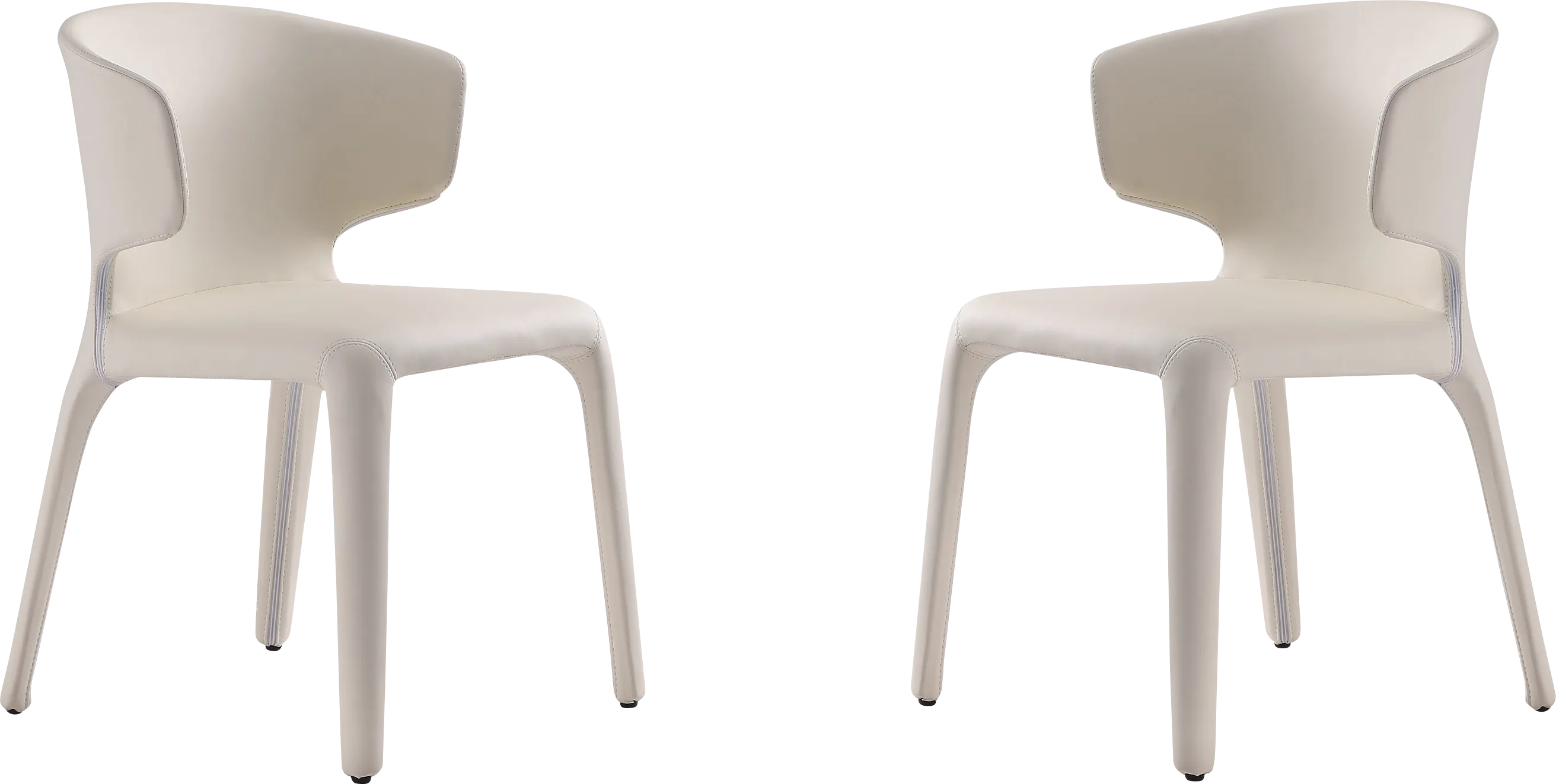 Ravennite I Cream Side Chair, Set of 2 - Thumbnail - Image 1