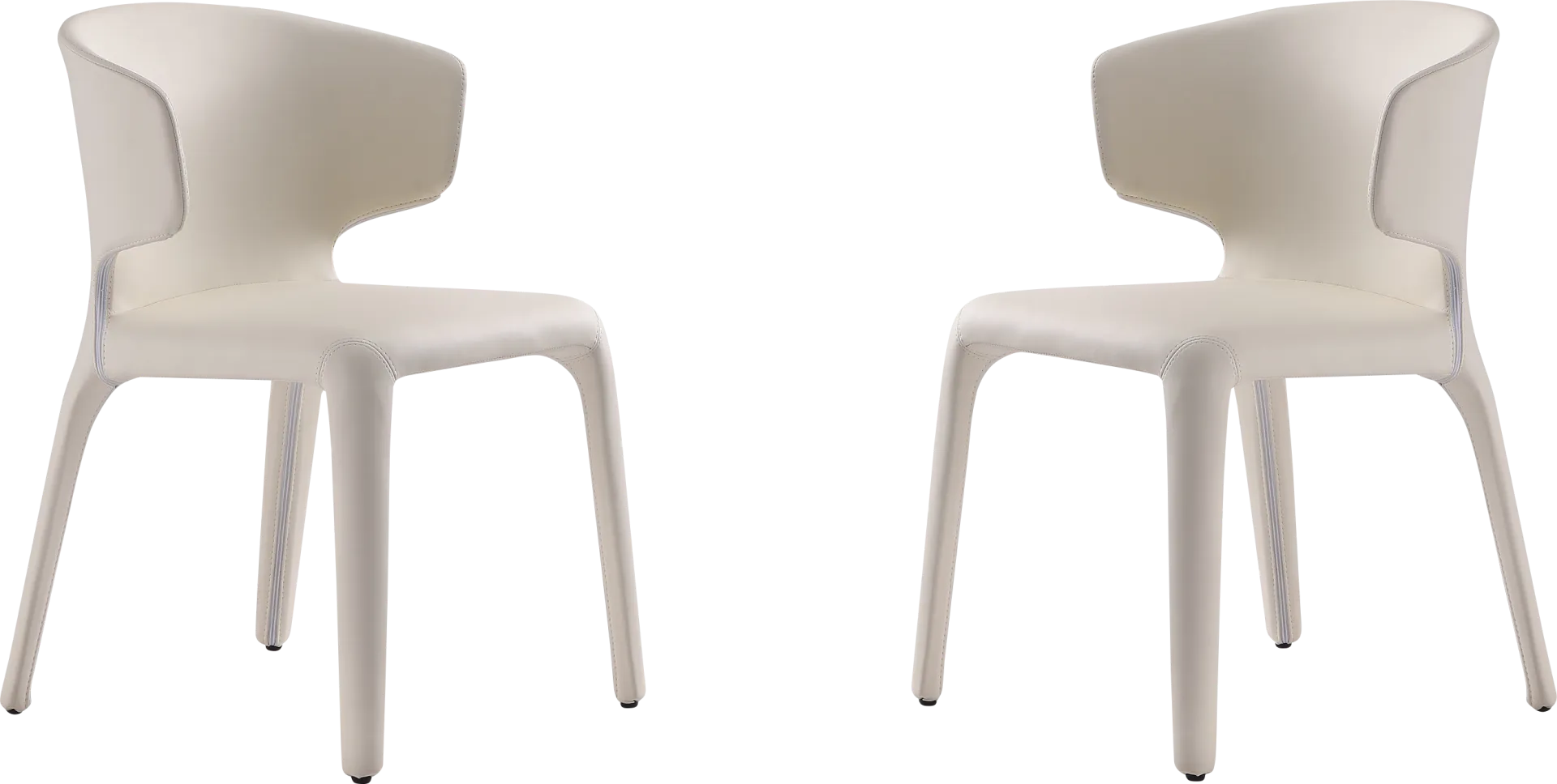 Ravennite I Cream Side Chair, Set of 2 - Image 1