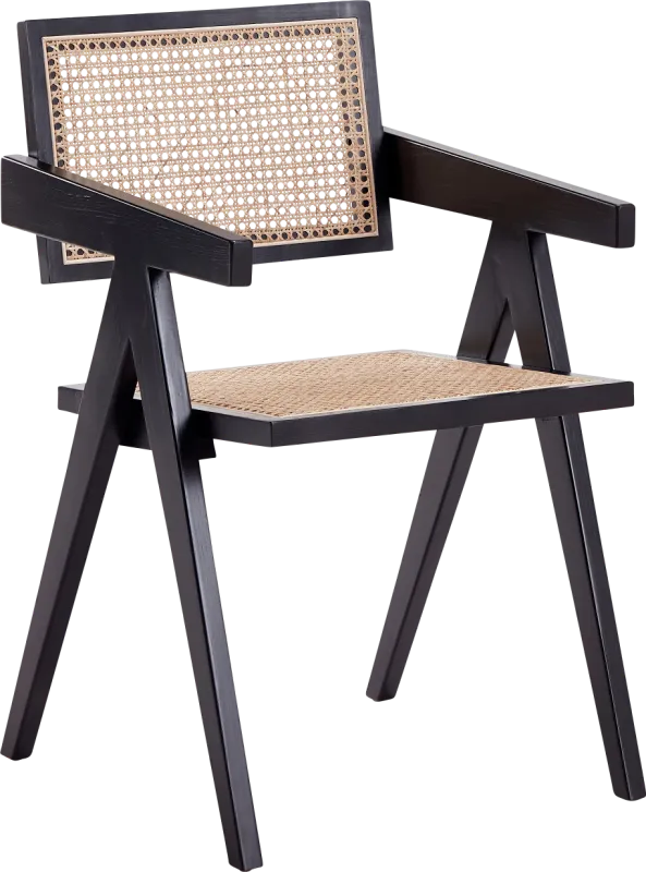 Bluesunny Black Arm Chair