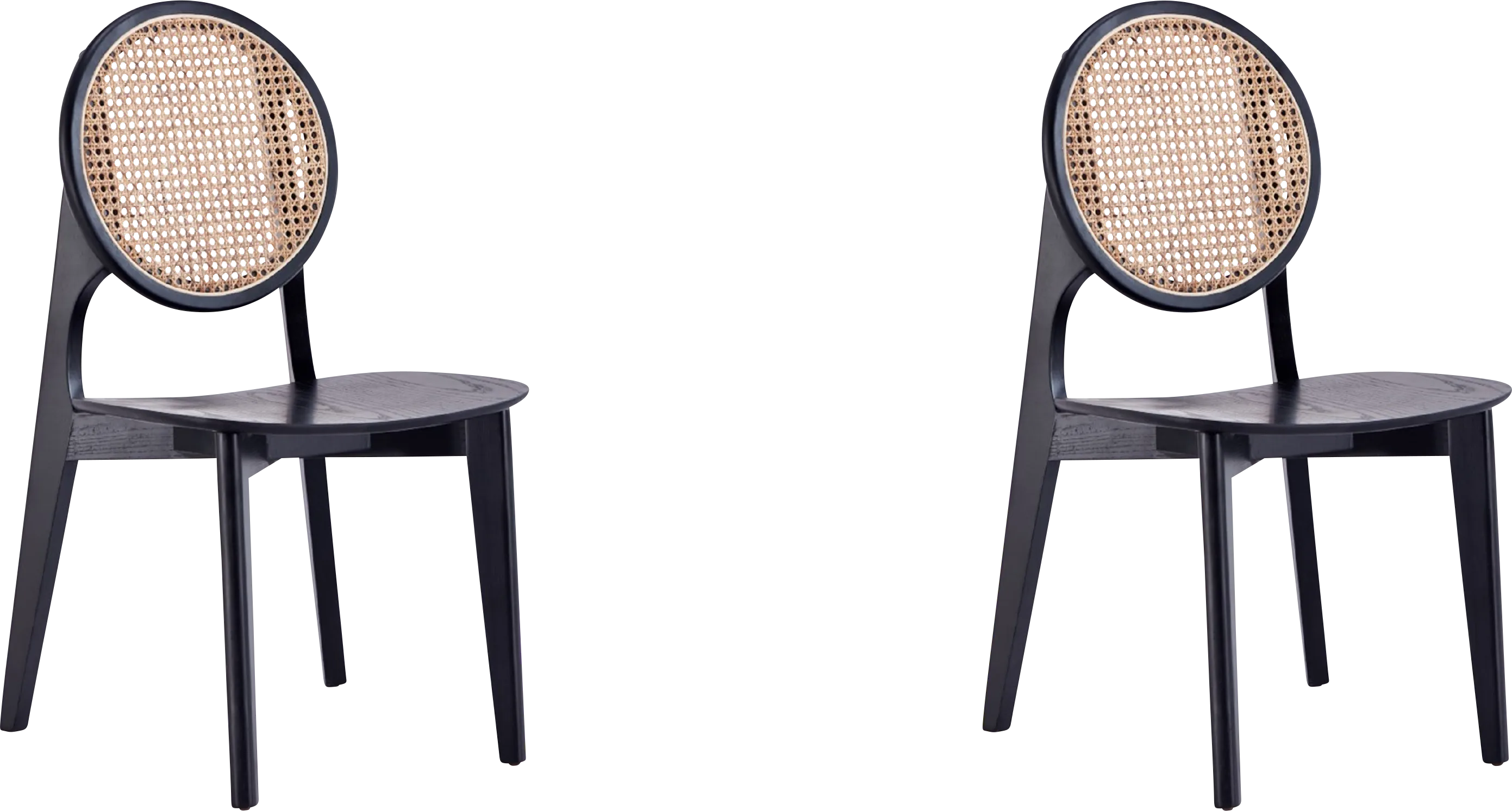 Bodenhamer II Black Side Chair, Set of 2 - Thumbnail - Image 1