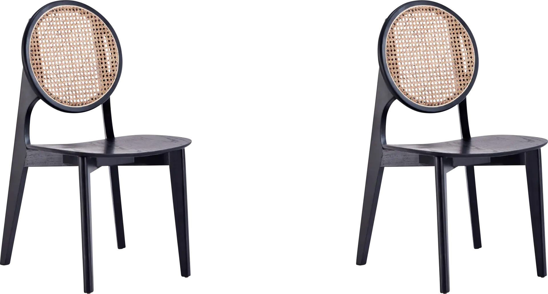 Bodenhamer II Black Side Chair, Set of 2