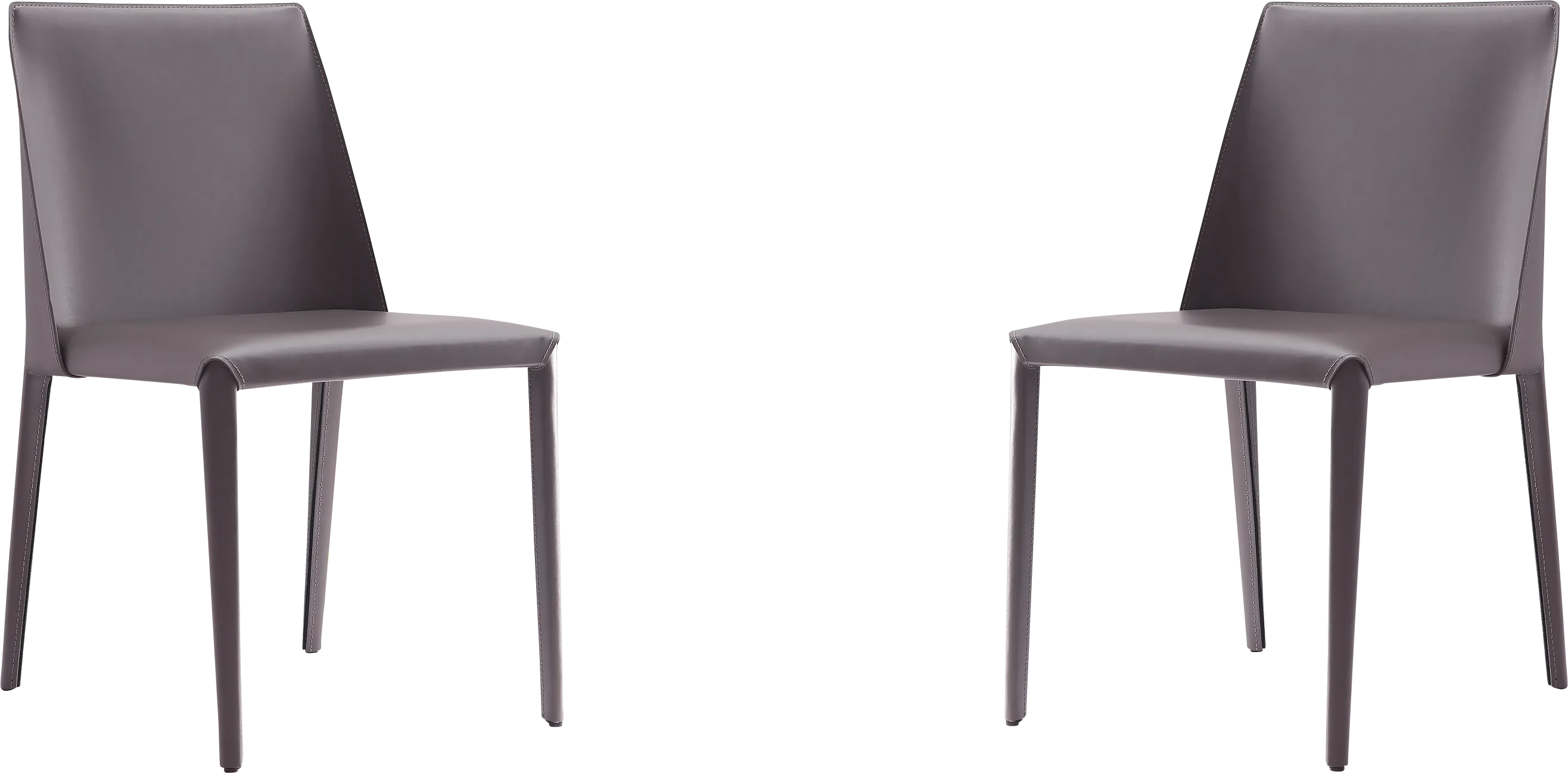 Moontime Gray Side Chair, Set of 2 - Thumbnail - Image 1