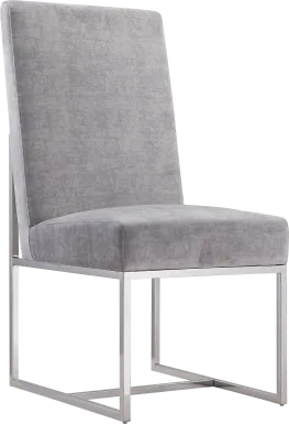 Herrli Light Gray Side Chair
