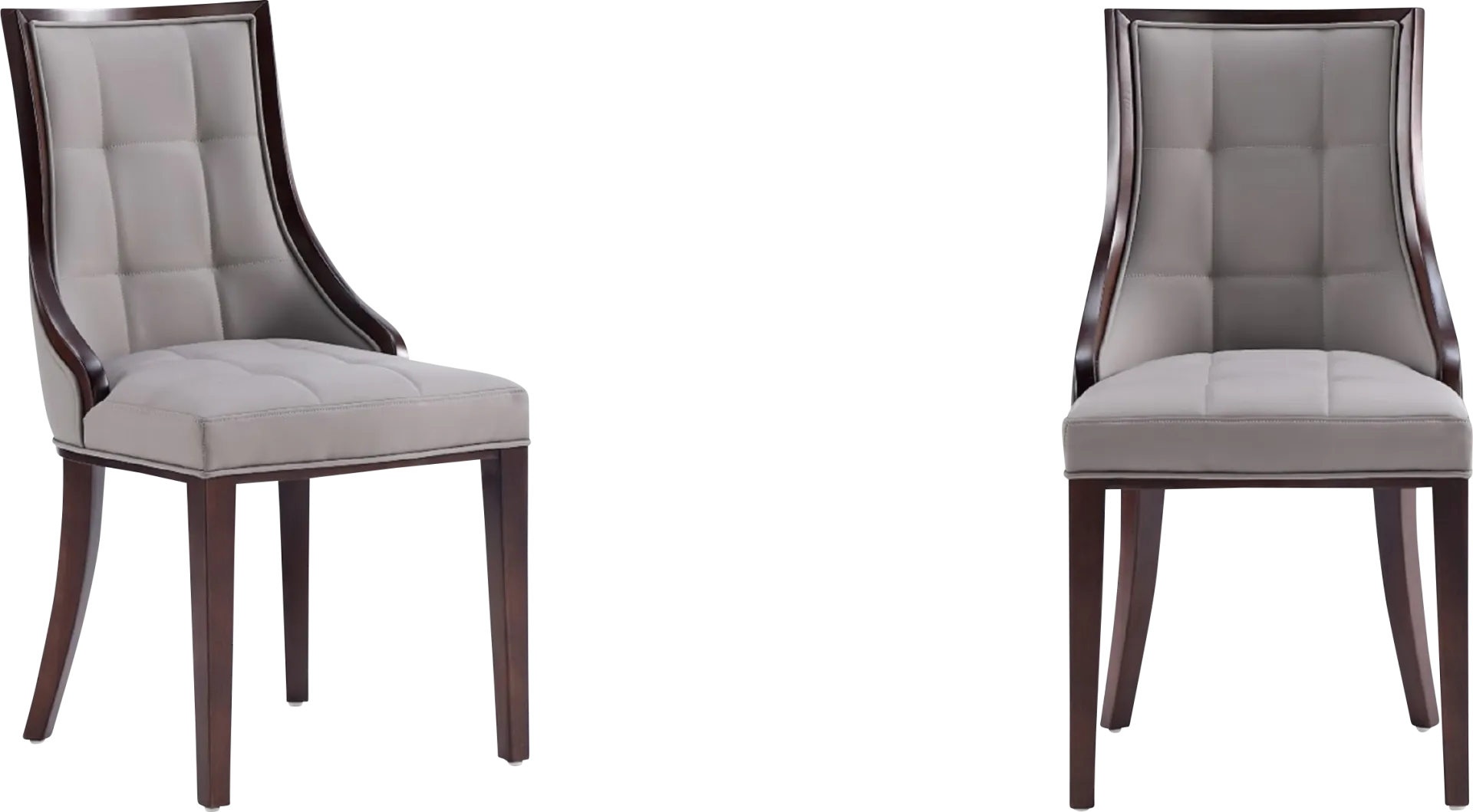 Cahabay Gray Side Chair, Set of 2 - Image 1