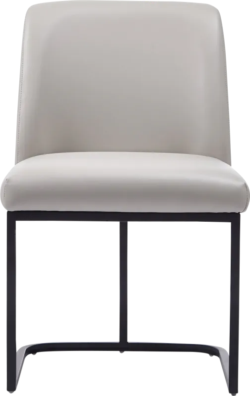 Truche Light Gray Side Chair
