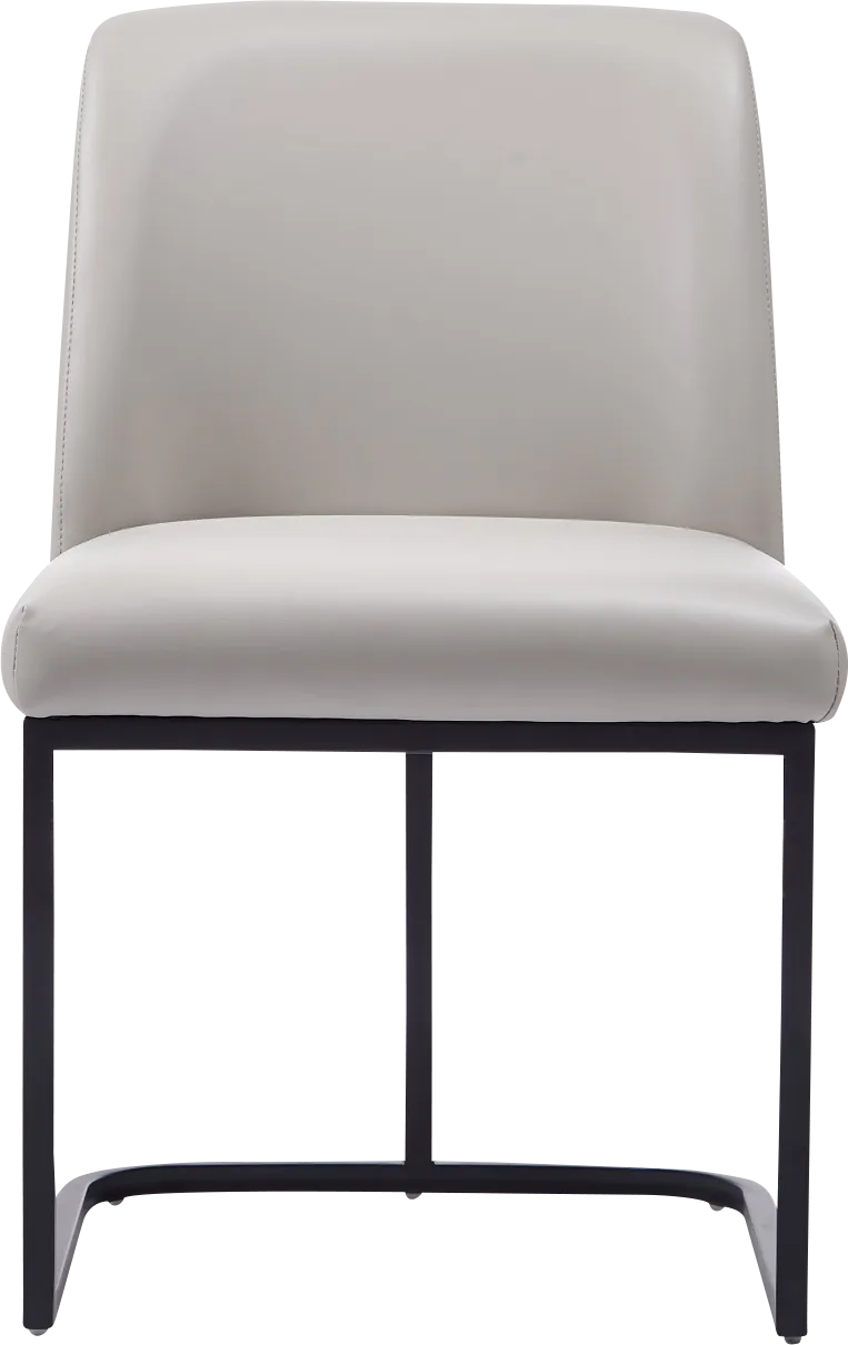 Truche Light Gray Side Chair - Image 1