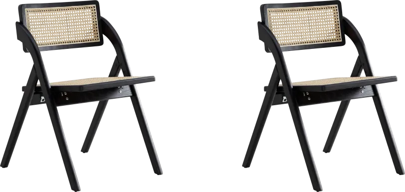 Coreworth Black Side Chair, Set of 2