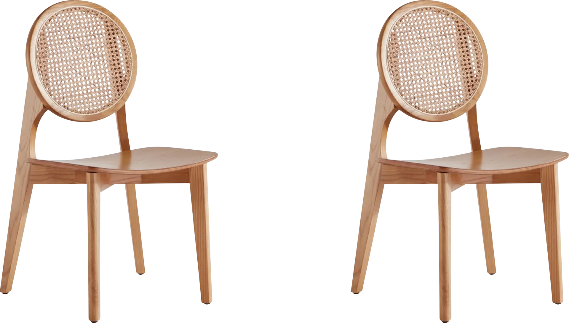 Bodenhamer II Natural Side Chair, Set of 2