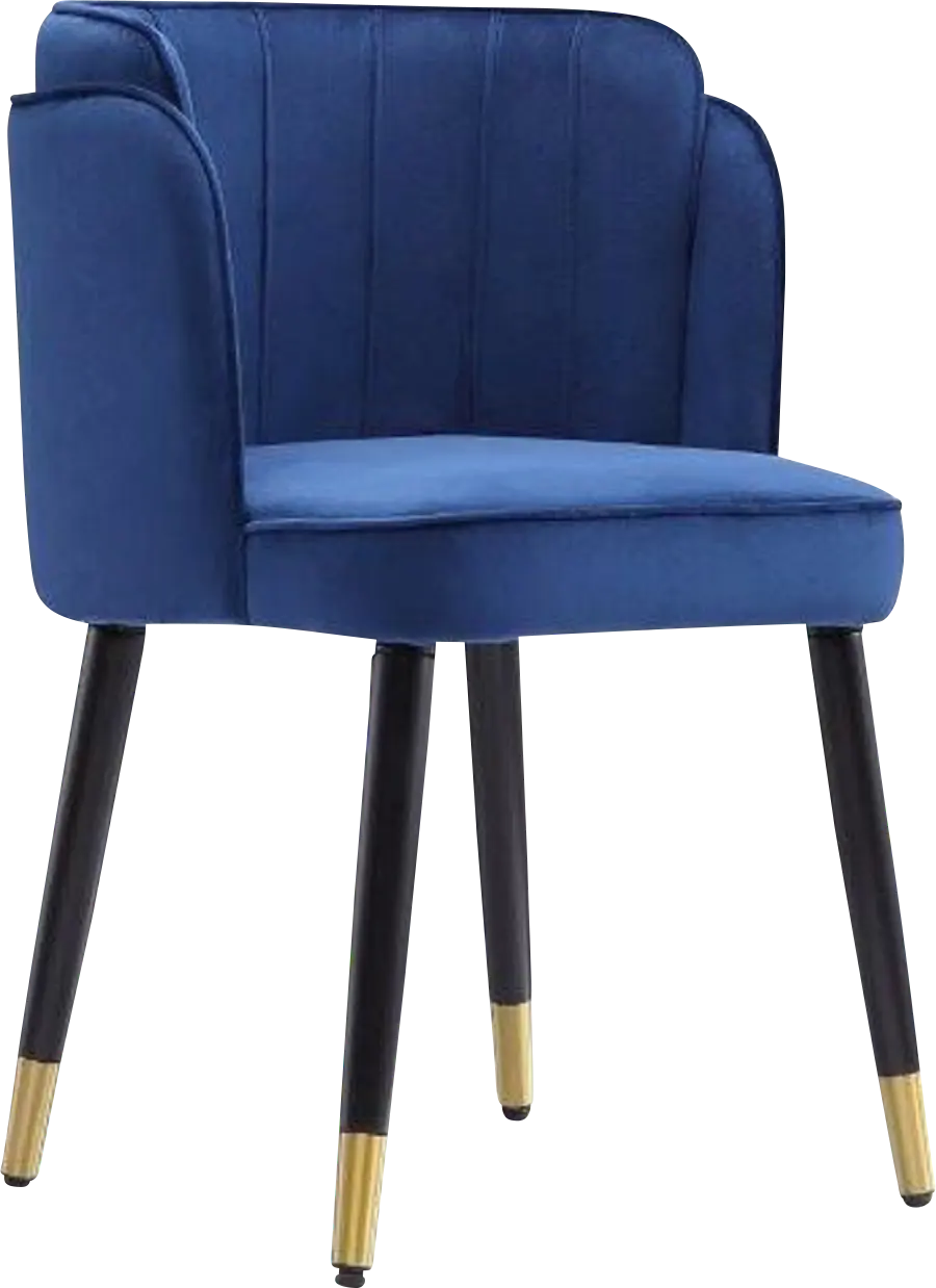 Yewex Blue Side Chair