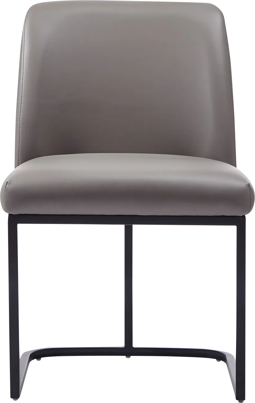 Truche Gray Side Chair - Thumbnail - Image 1