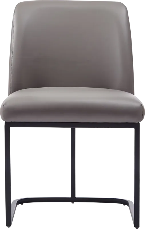 Truche Gray Side Chair