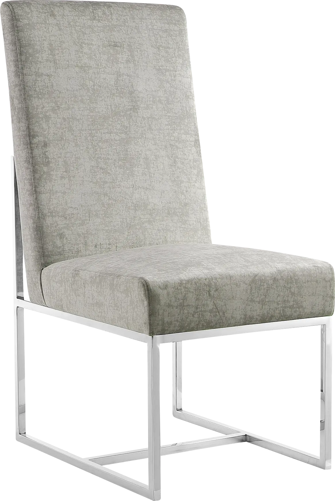 Herrli Steel Gray Side Chair