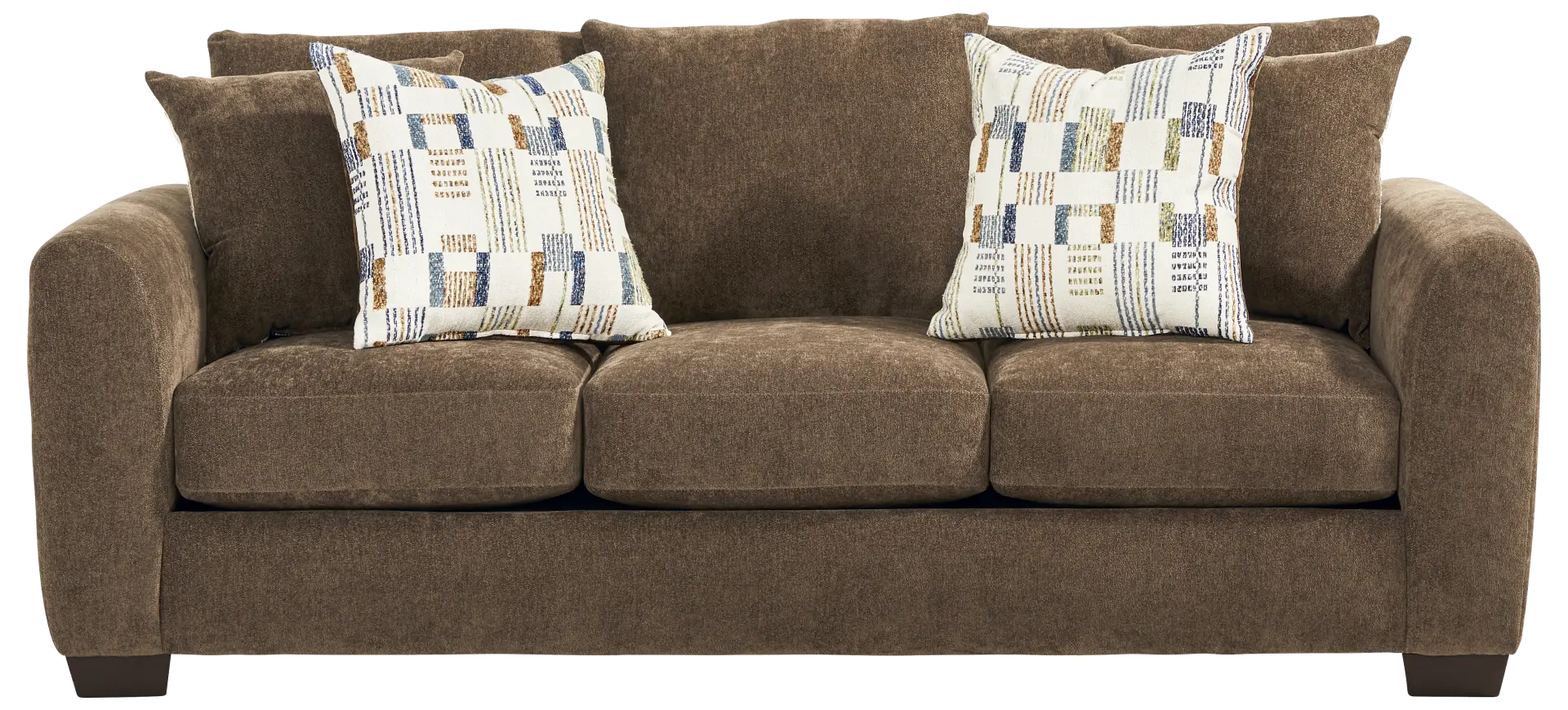 brown sofa