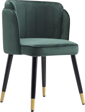 Yewex Green Side Chair