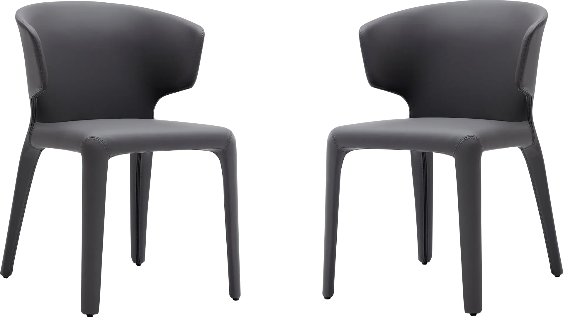 Ravennite I Gray Side Chair, Set of 2